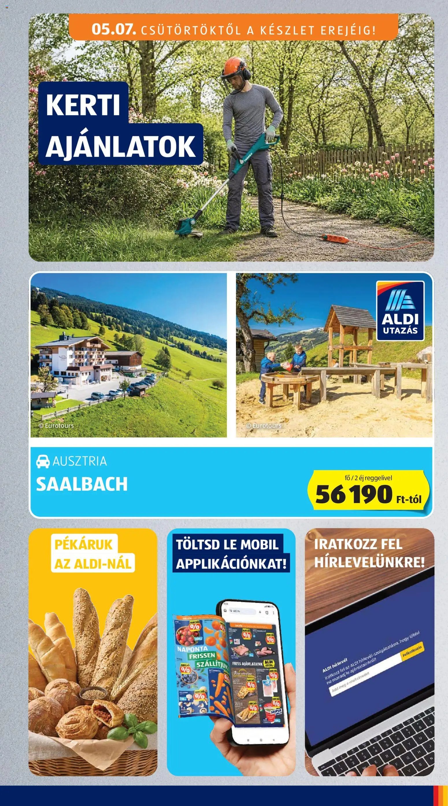 Aldi újság 2026.05.07. Aldi akciós újság (2026-05-07 - 2026-05-13)