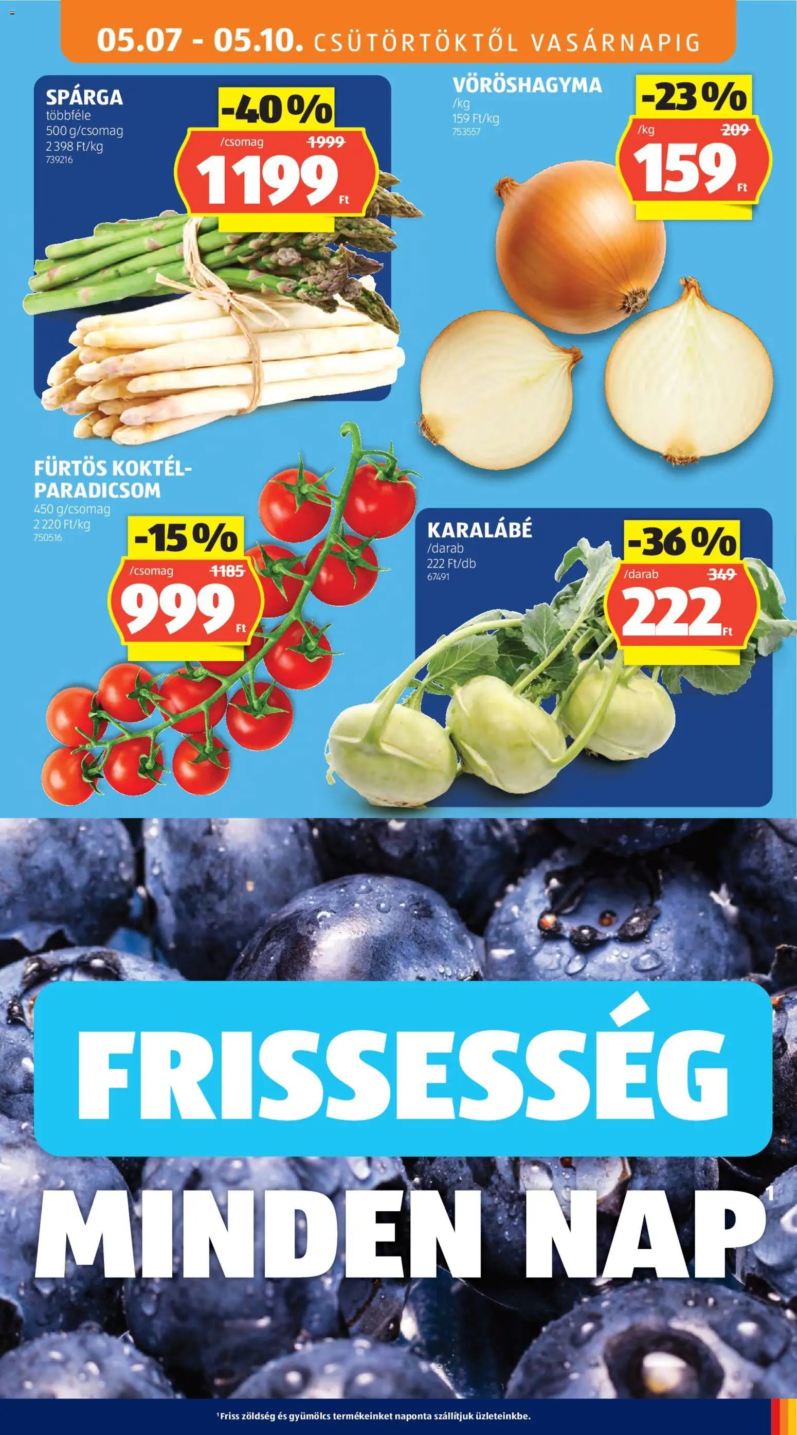 Aldi újság 2026.05.07. Aldi akciós újság (2026-05-07 - 2026-05-13)