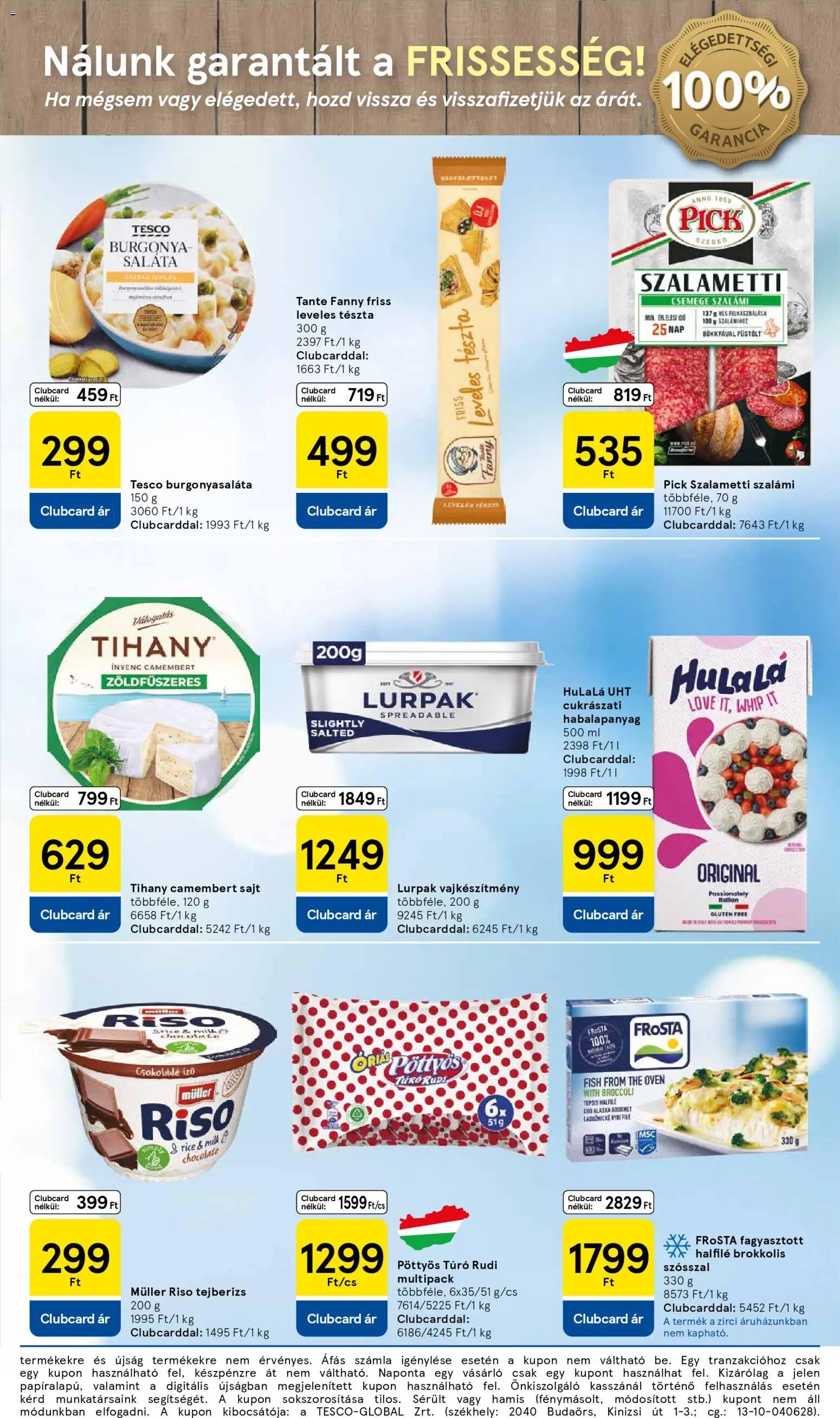 Tesco újság 2026.03.26. Tesco Szupermarket akciós újság (2026-03-26 - 2026-04-01)