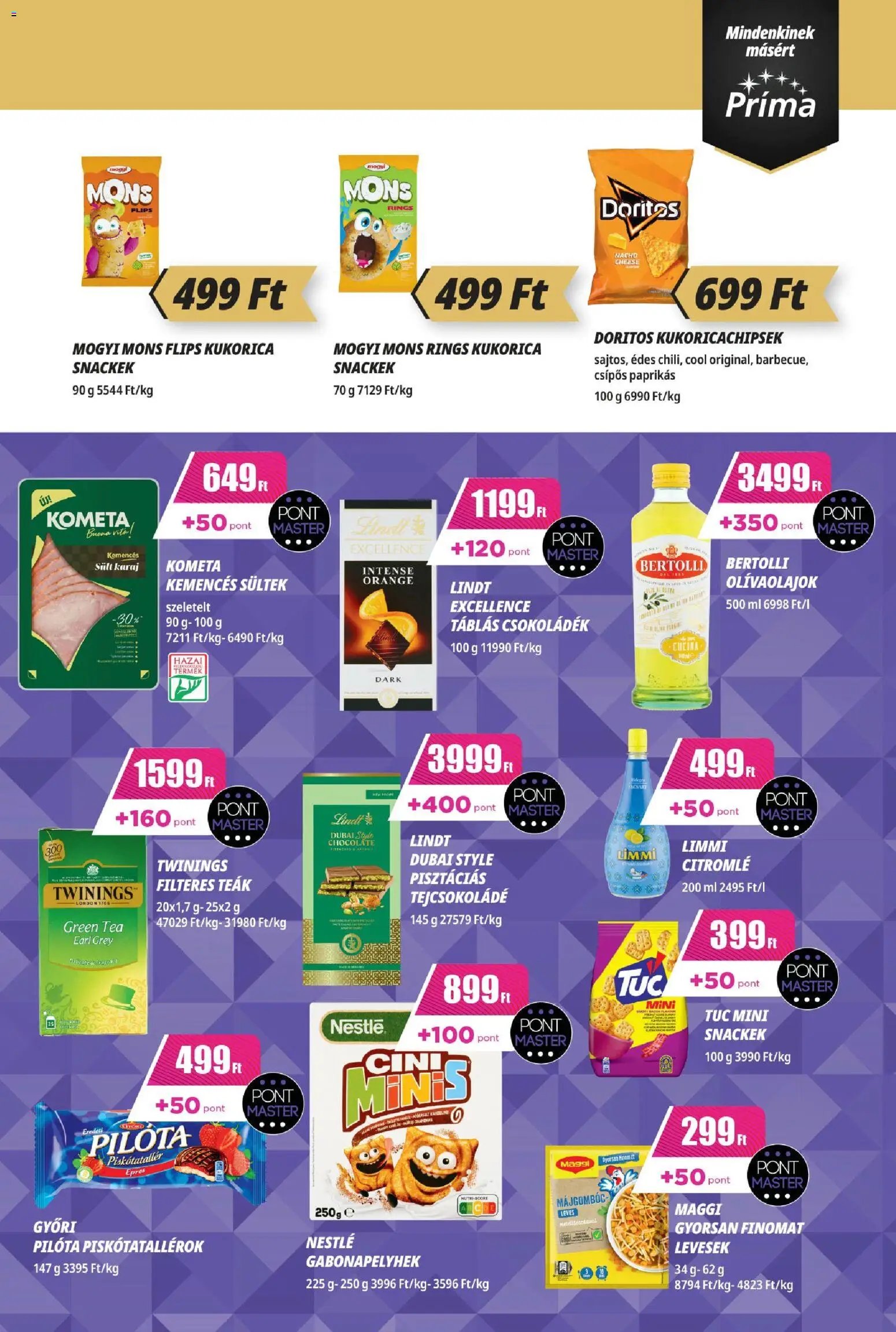 CBA Príma újság 2025.12.11. Akciós újság CBA Príma (2025-12-11 - 2025-12-17)