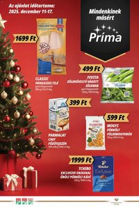 CBA Príma újság 2025.12.11. Akciós újság CBA Príma (2025-12-11 - 2025-12-17)