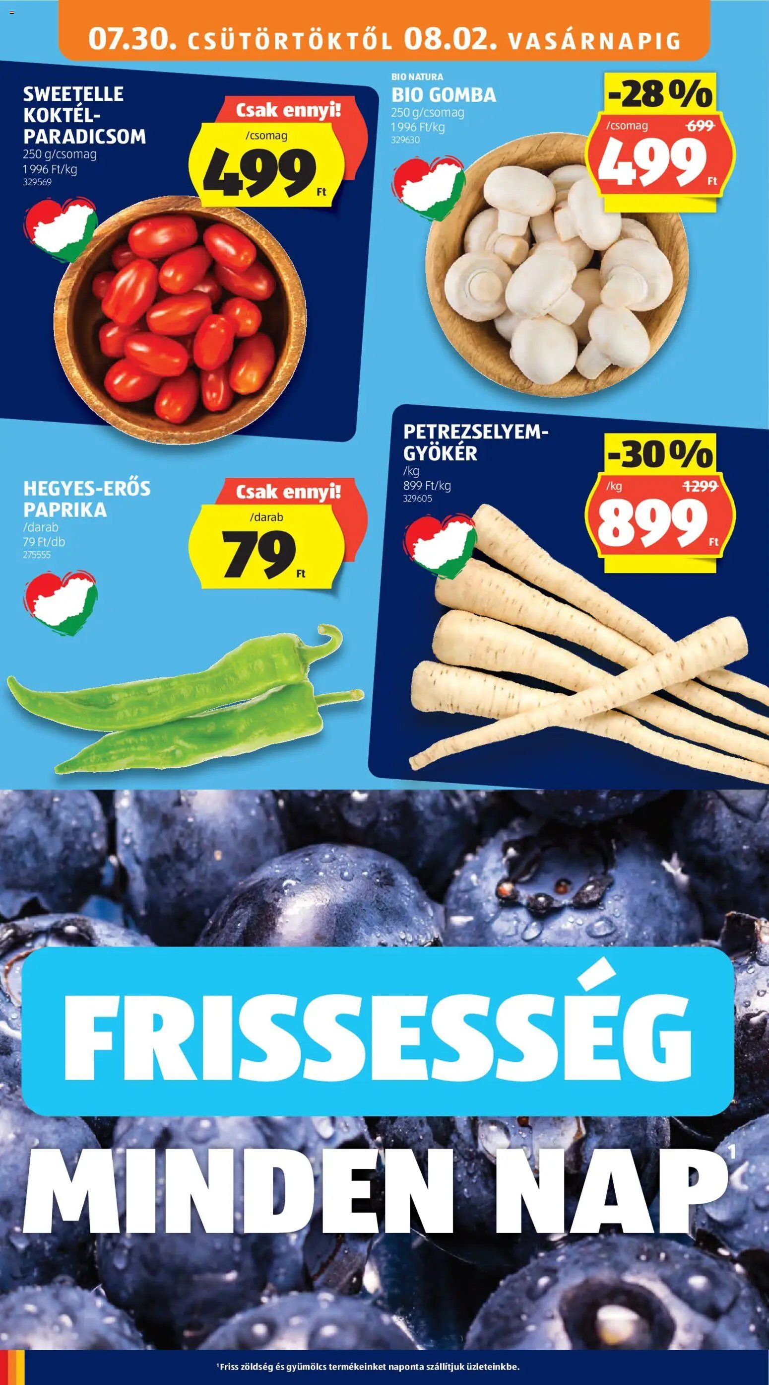 Aldi újság 2026.07.30. Aldi akciós újság
