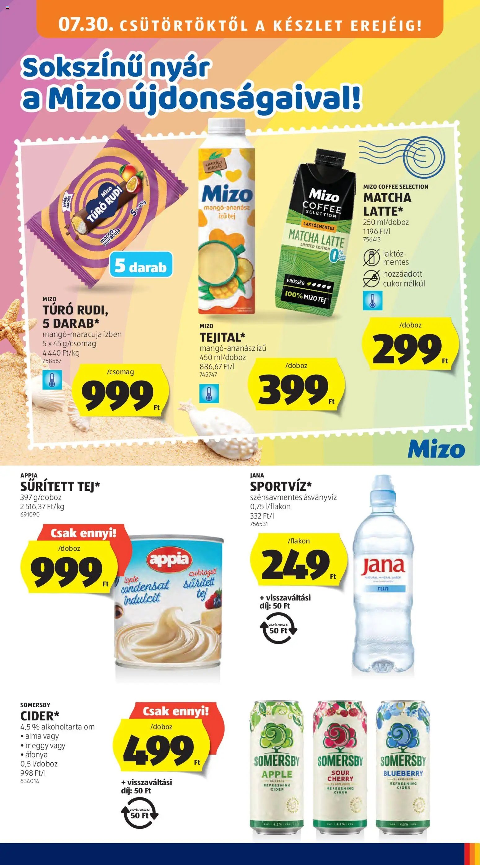 Aldi újság 2026.07.30. Aldi akciós újság
