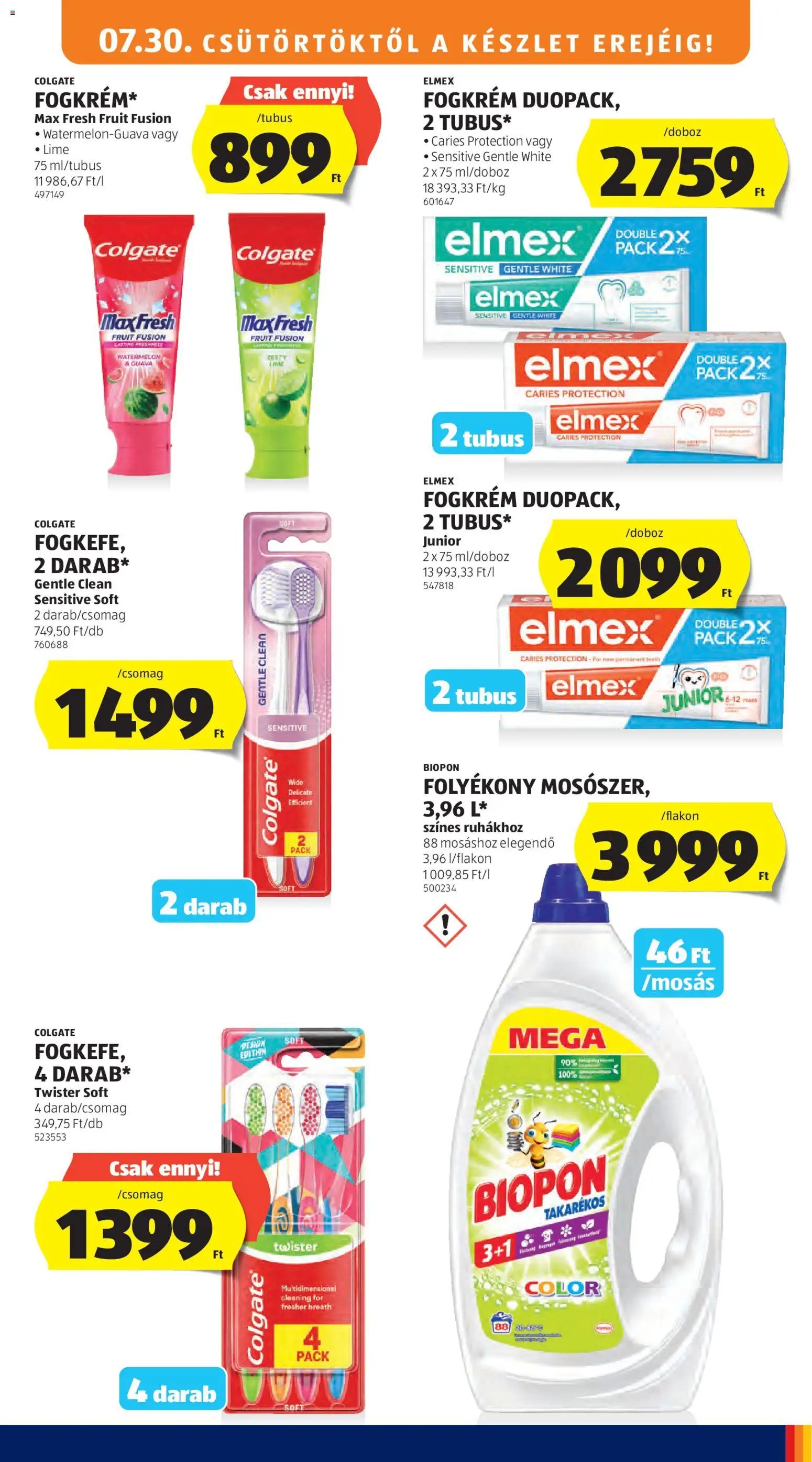 Aldi újság 2026.07.30. Aldi akciós újság
