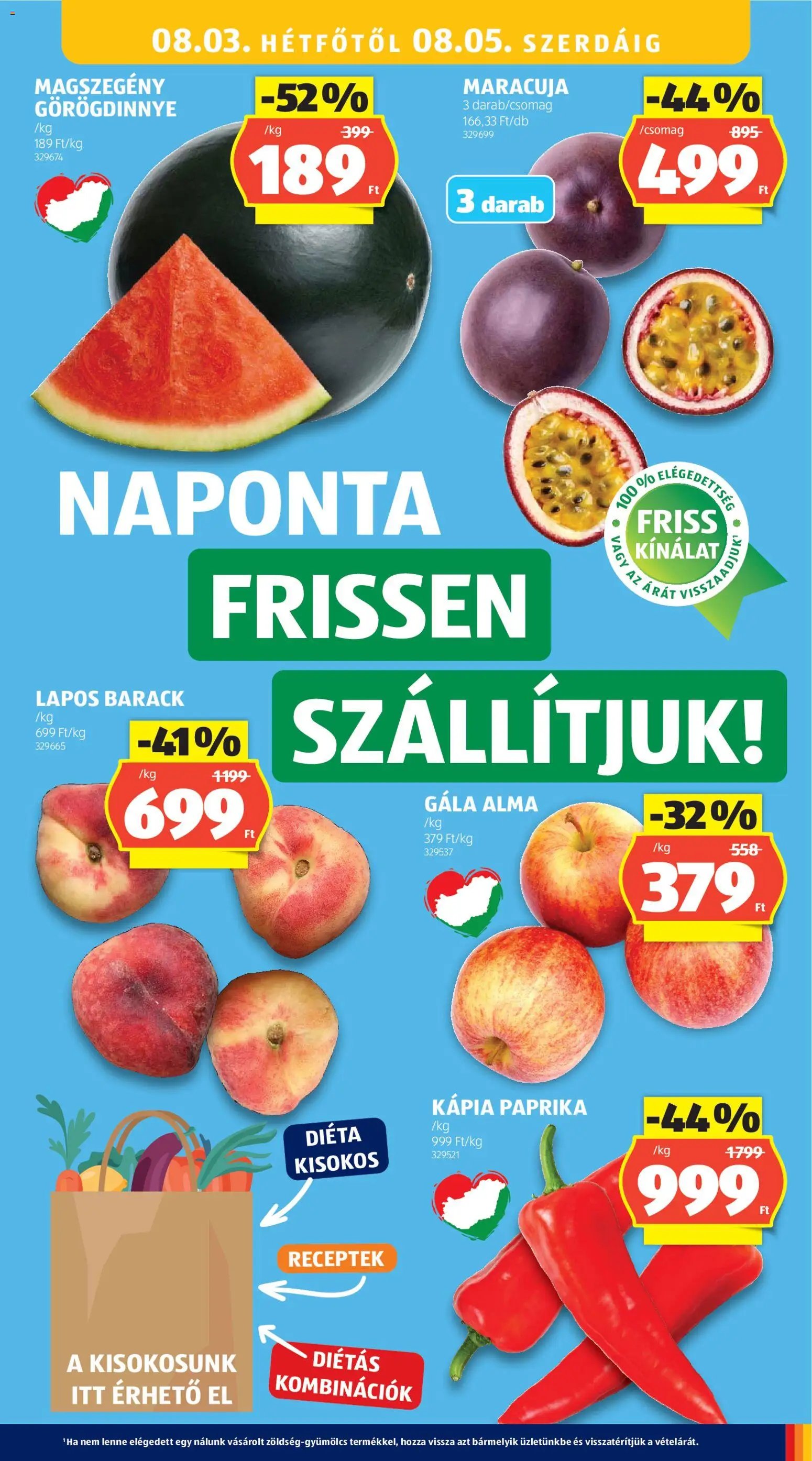 Aldi újság 2026.07.30. Aldi akciós újság