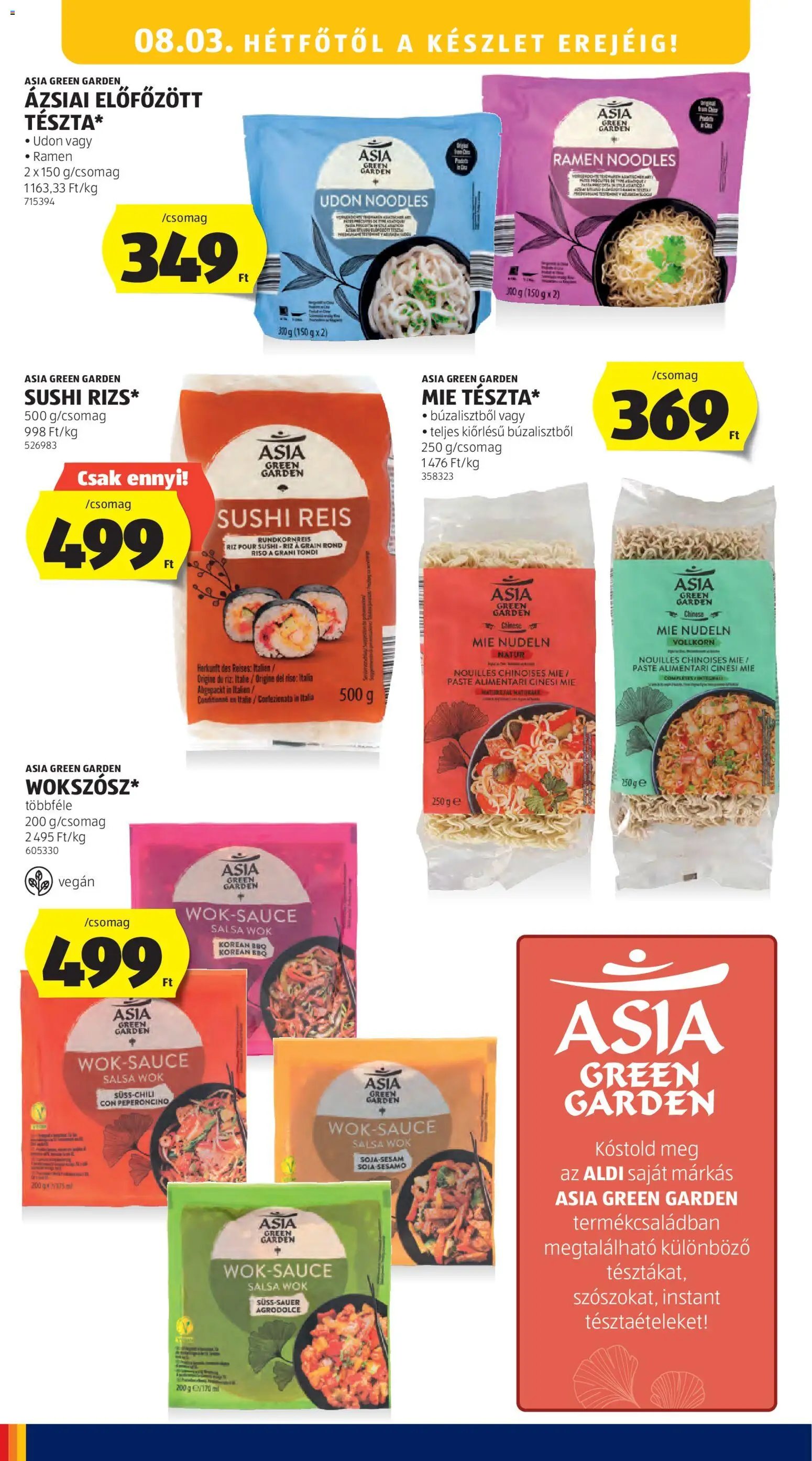 Aldi újság 2026.07.30. Aldi akciós újság