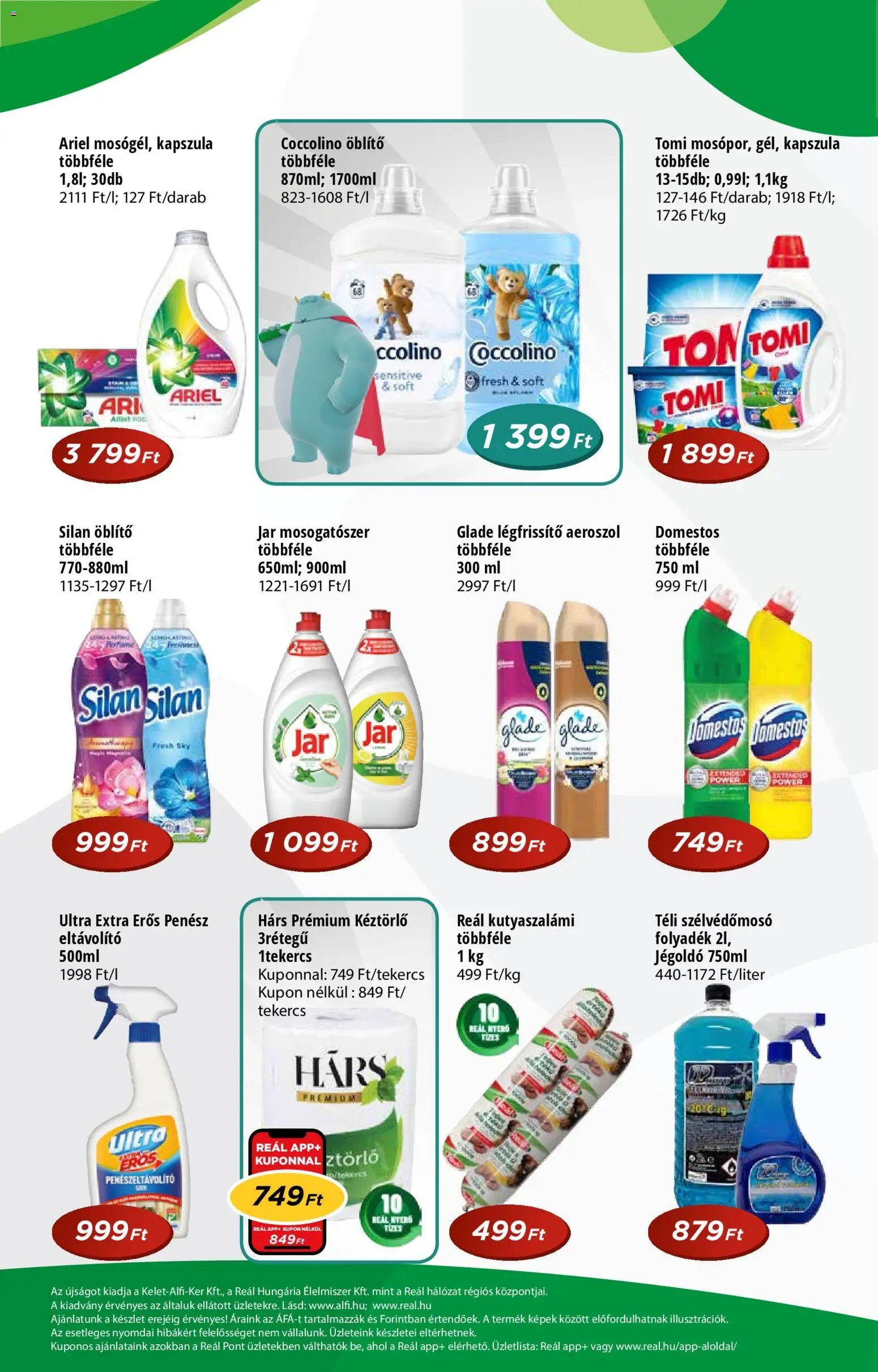 Reál újság 2026.01.14. Akciós újság Pont (2026-01-14 - 2026-01-25)