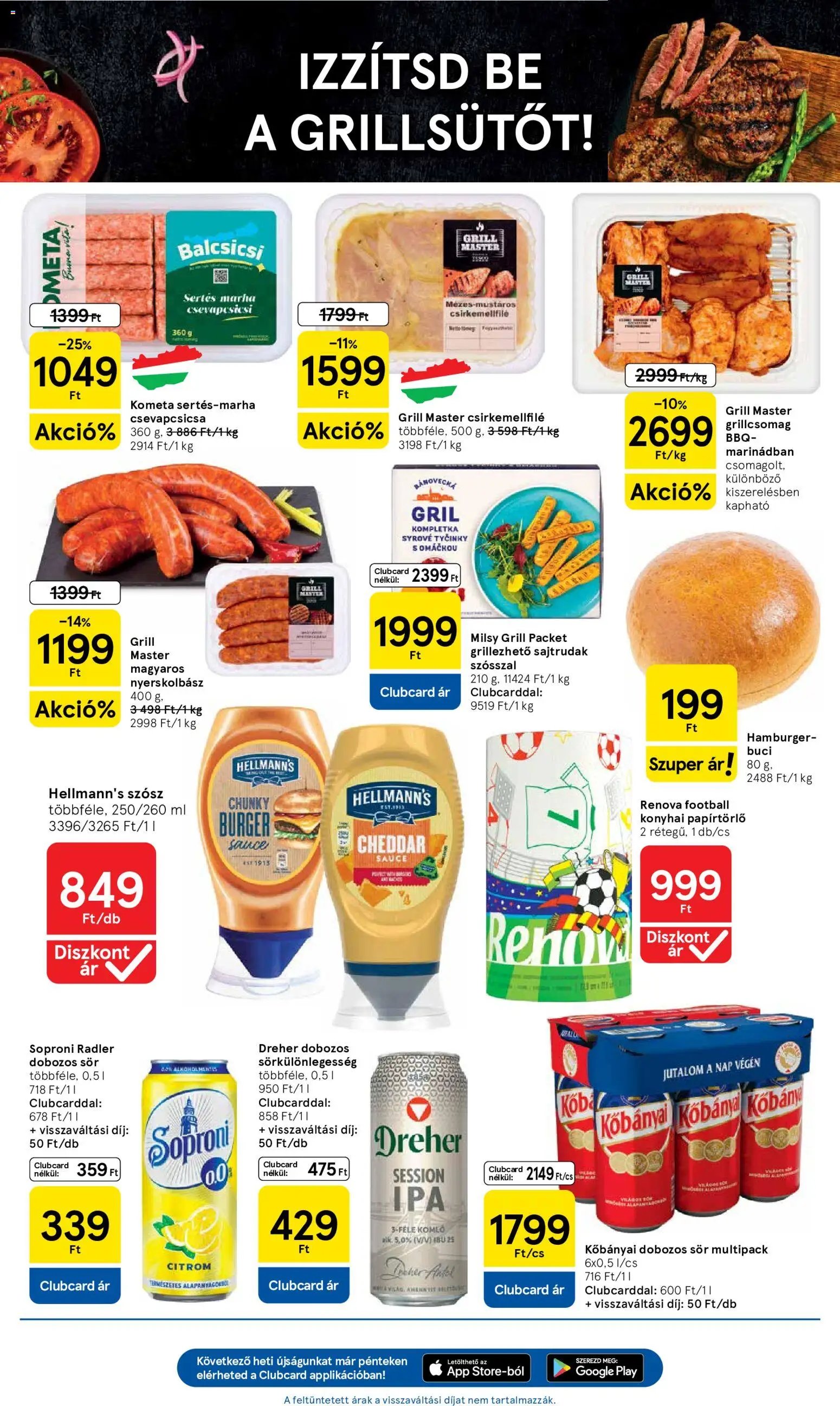 Tesco újság 2026.07.02. Tesco aktuális akciós újság