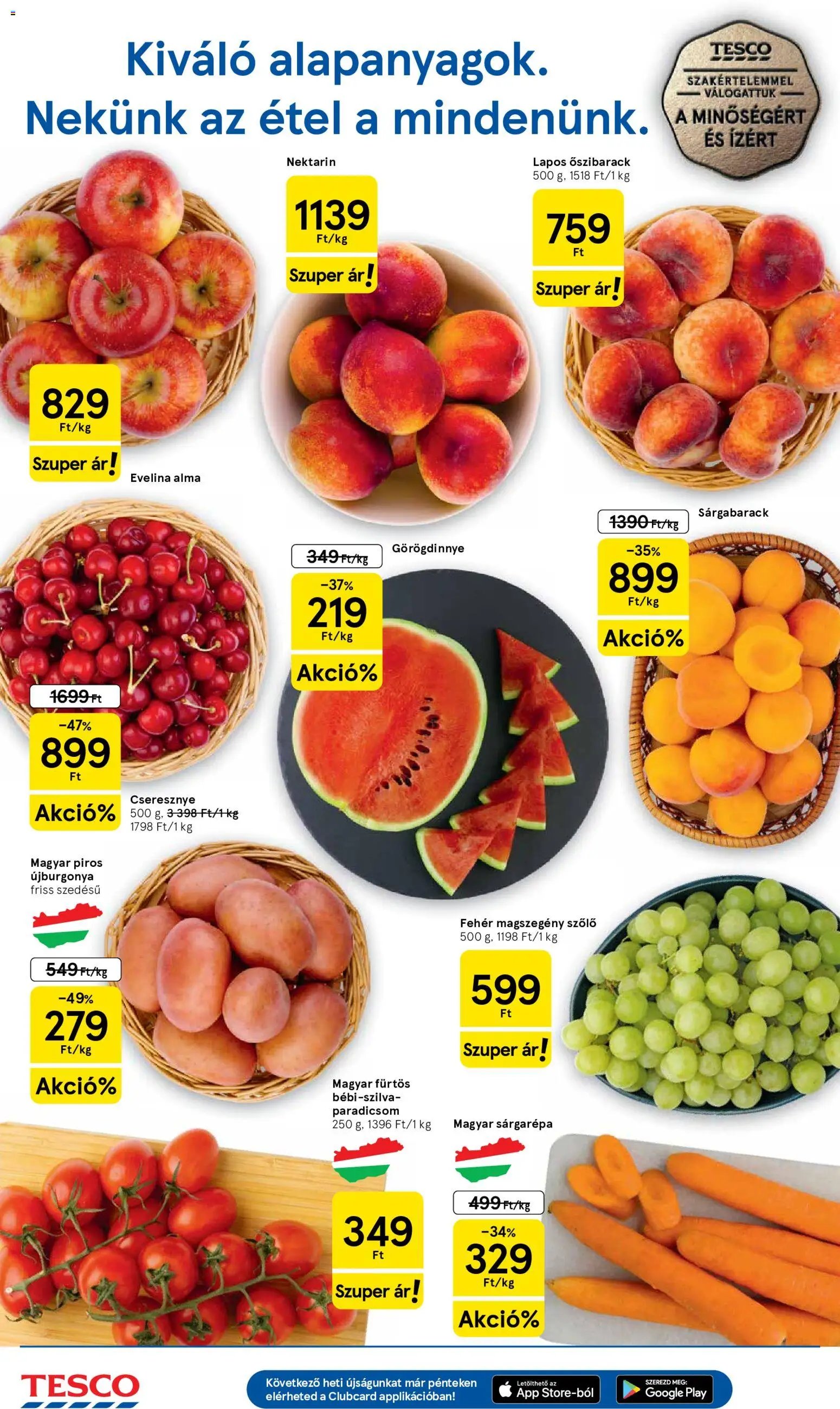 Tesco újság 2026.07.02. Tesco aktuális akciós újság