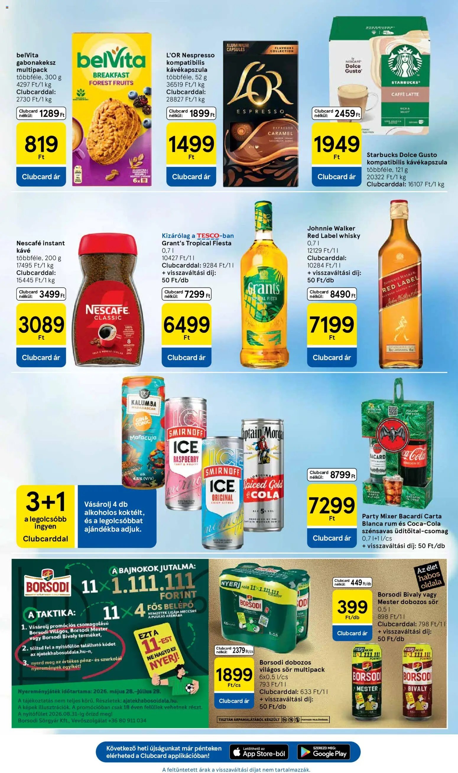 Tesco újság 2026.07.02. Tesco aktuális akciós újság