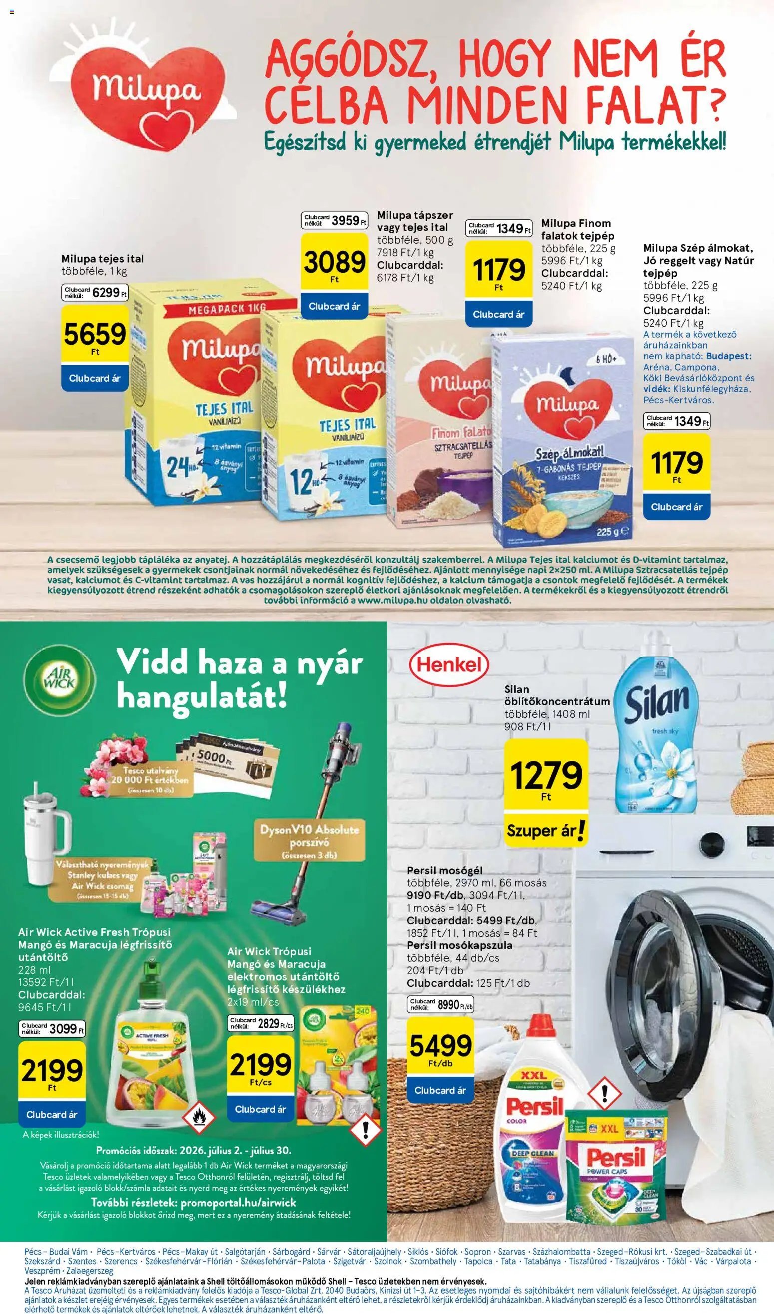 Tesco újság 2026.07.02. Tesco aktuális akciós újság