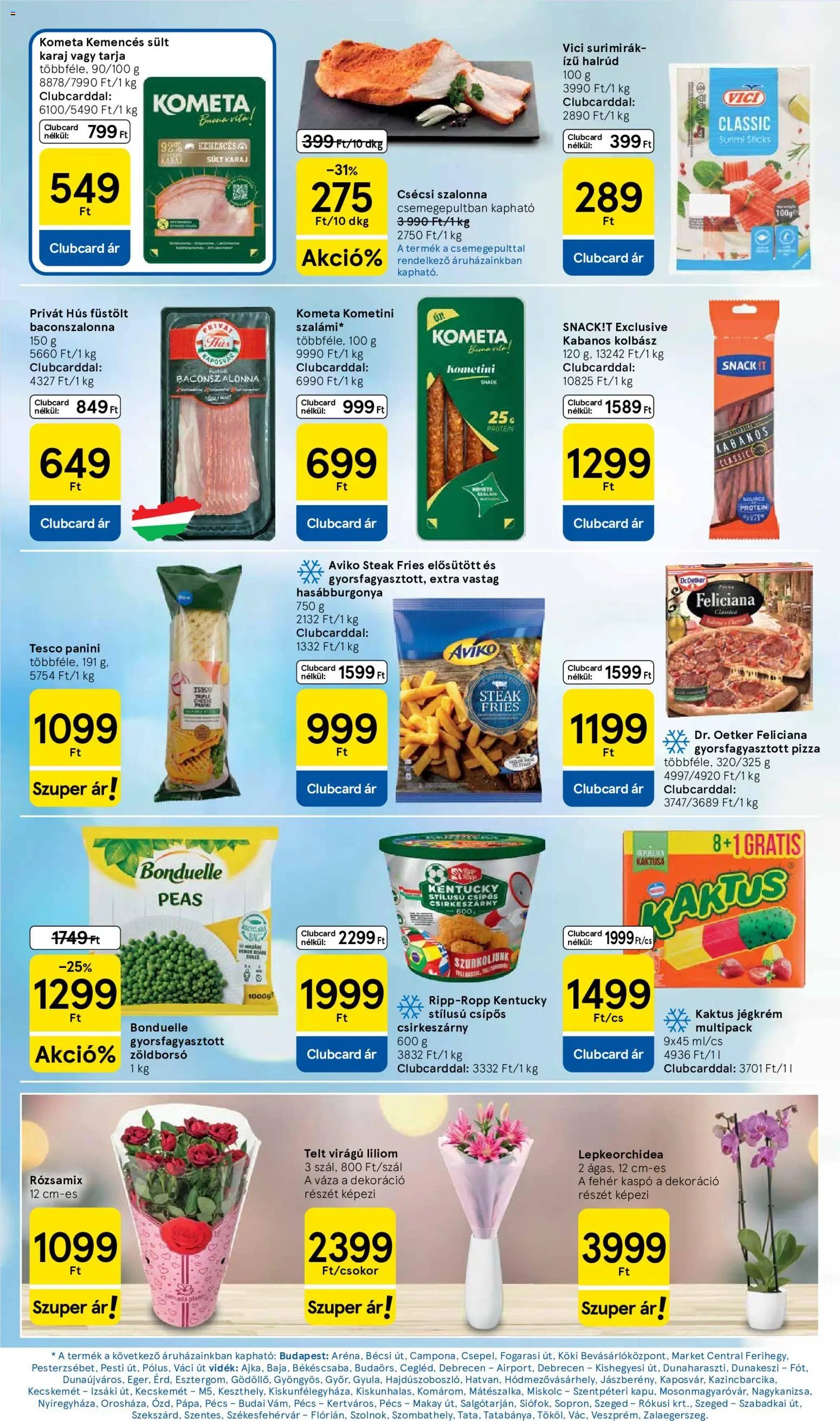 Tesco újság 2026.07.02. Tesco aktuális akciós újság