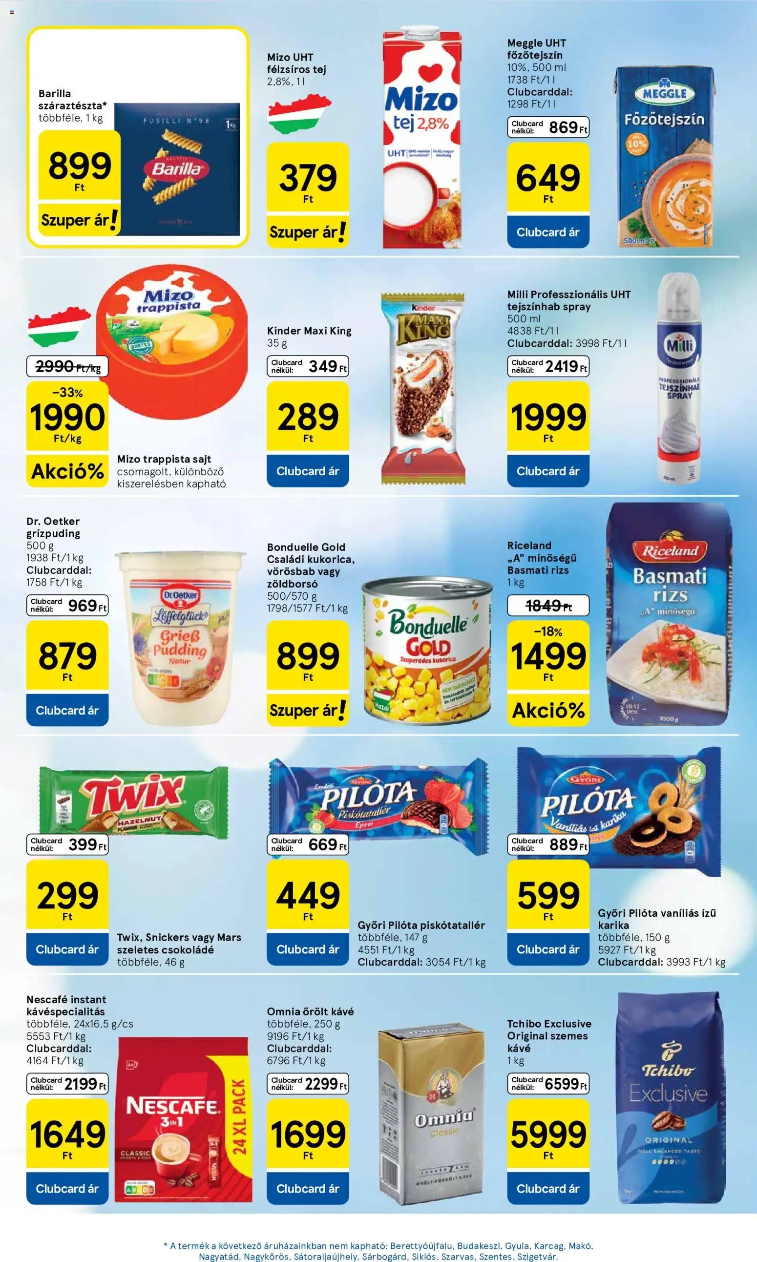 Tesco újság 2026.07.02. Tesco aktuális akciós újság