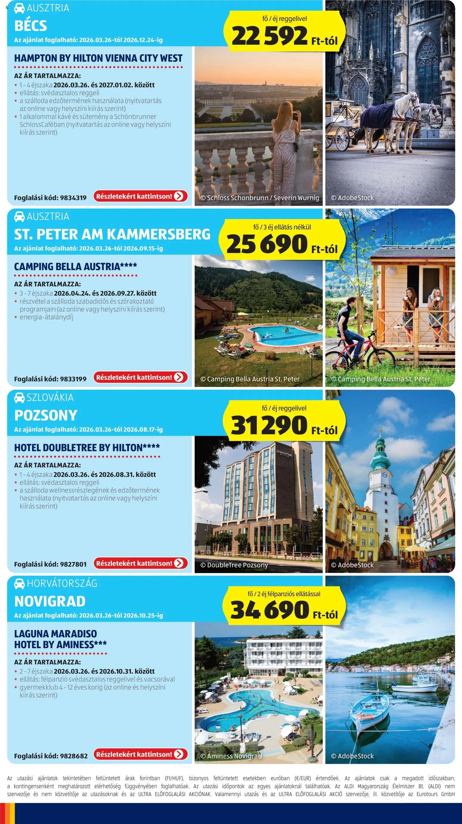 Aldi újság 2026.03.26. Aldi Utazás katalógus (2026-03-26 - 2026-04-01)