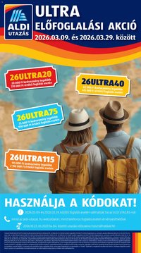 Aldi újság 2026.03.26. Aldi Utazás katalógus (2026-03-26 - 2026-04-01)