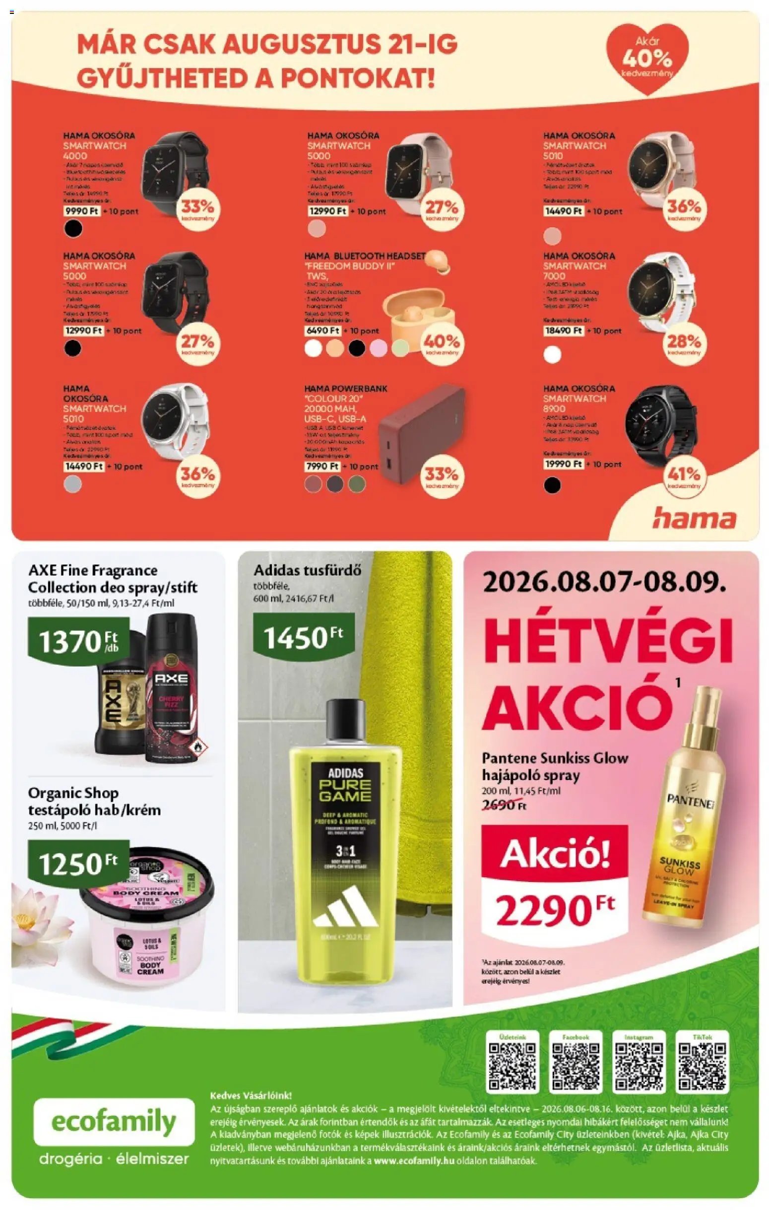 EcoFamily újság 2026.08.04. EcoFamily Akciós újság