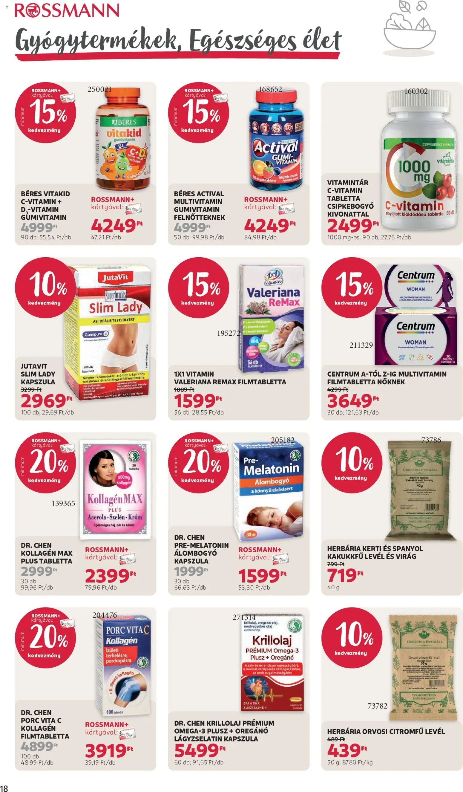 Rossmann újság 2026.05.18. Rossmann akciós újság (2026-05-18 - 2026-05-29)