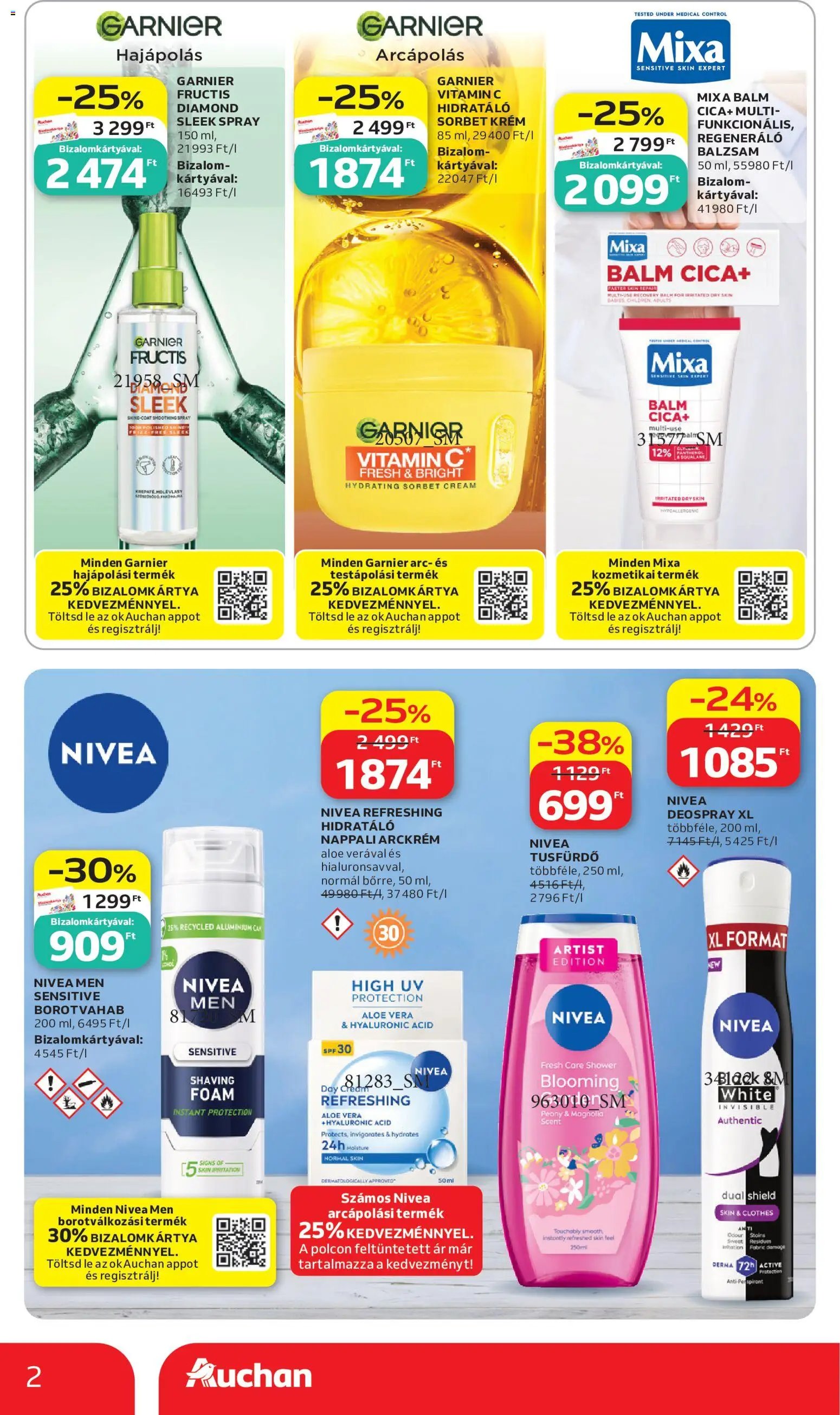 Auchan újság 2026.07.02. Auchan Szépség ajánlataink