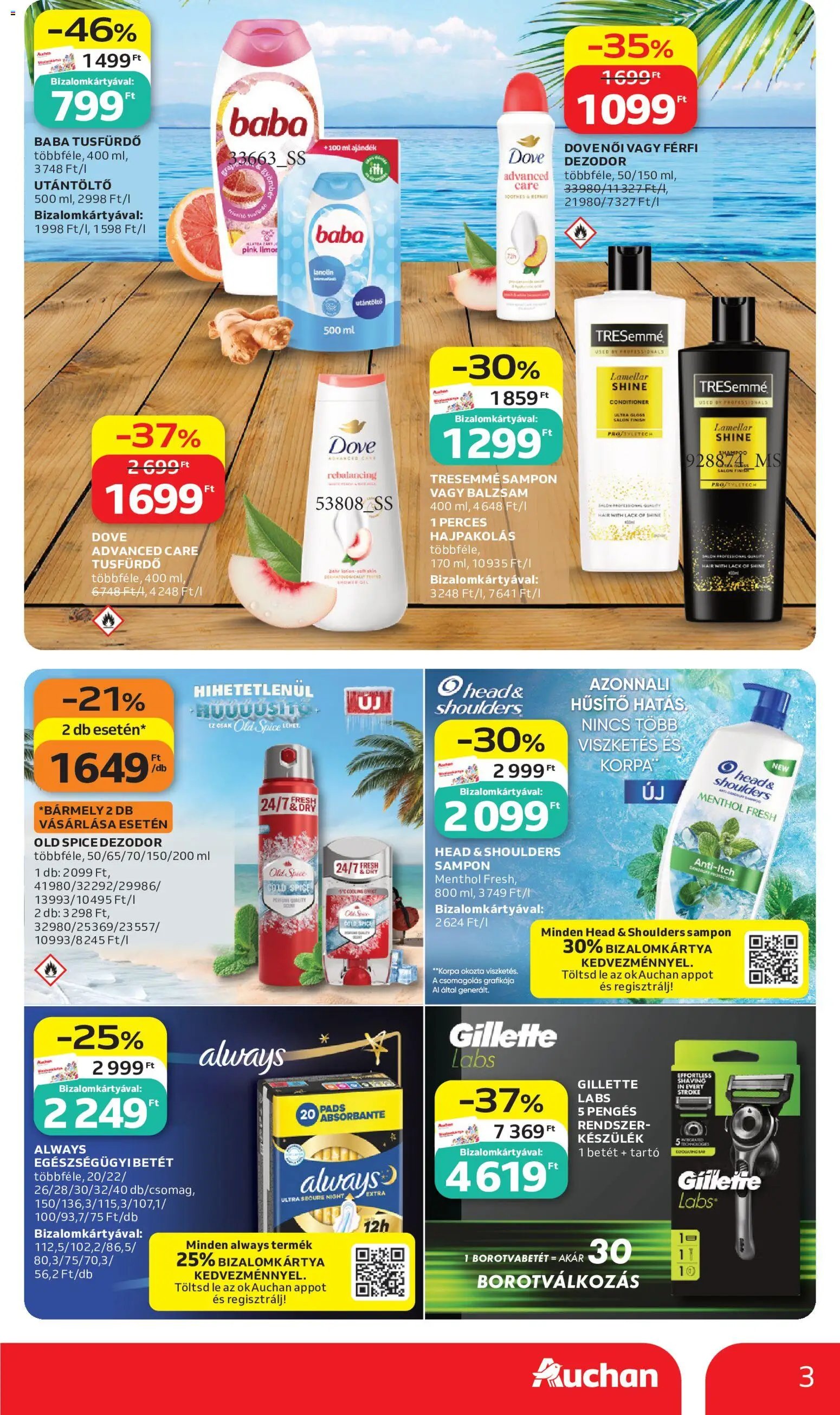 Auchan újság 2026.07.02. Auchan Szépség ajánlataink