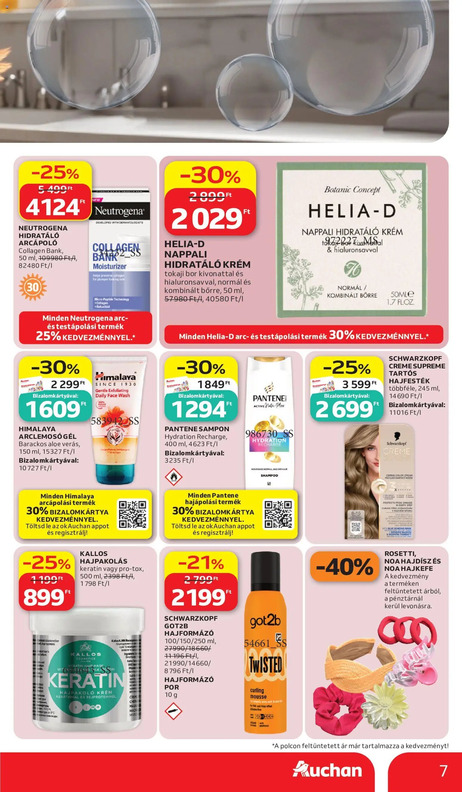 Auchan újság 2026.07.02. Auchan Szépség ajánlataink