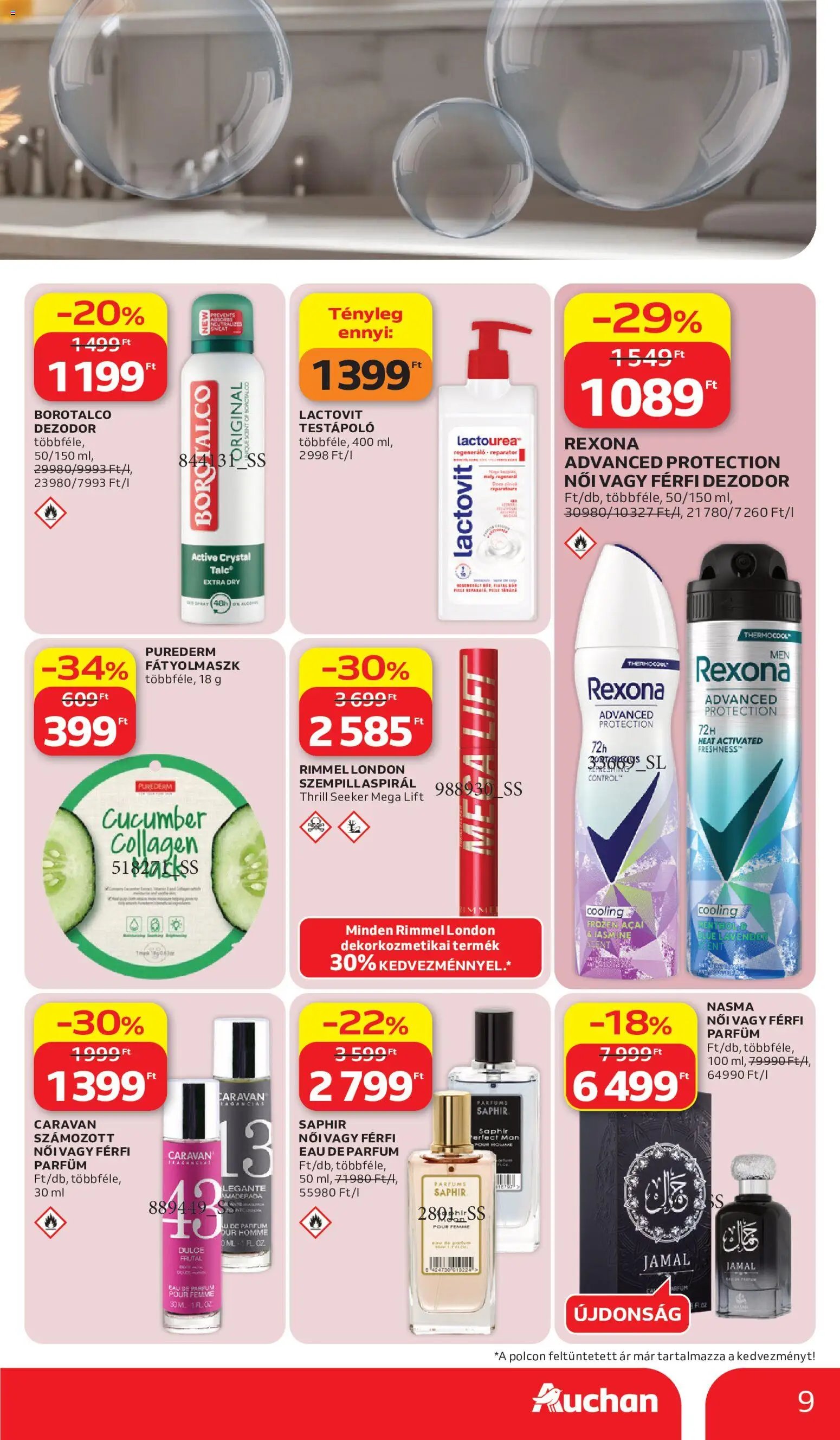 Auchan újság 2026.07.02. Auchan Szépség ajánlataink