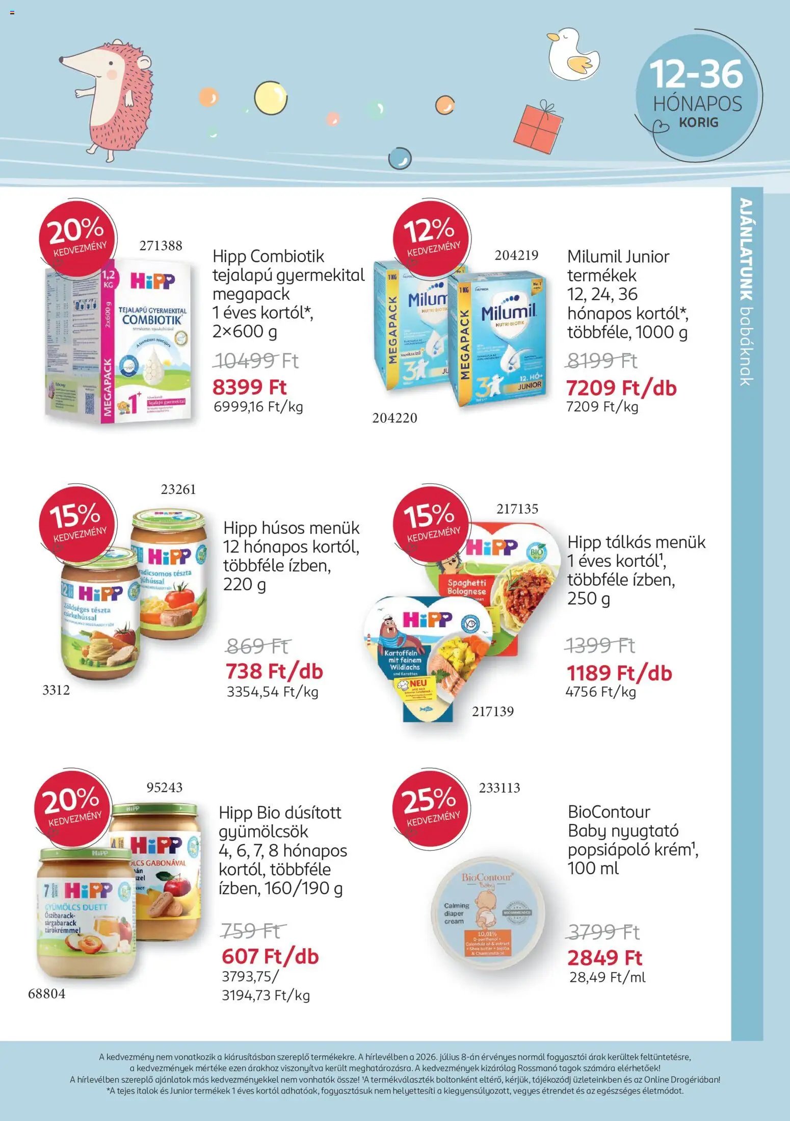 Rossmann újság 2026.07.13. Rossmann Babaprogram