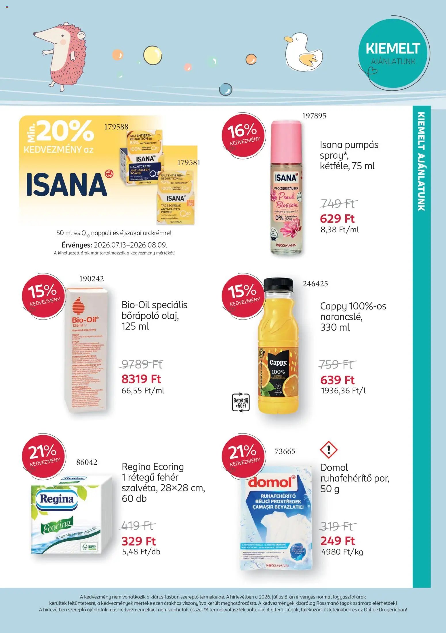 Rossmann újság 2026.07.13. Rossmann Babaprogram