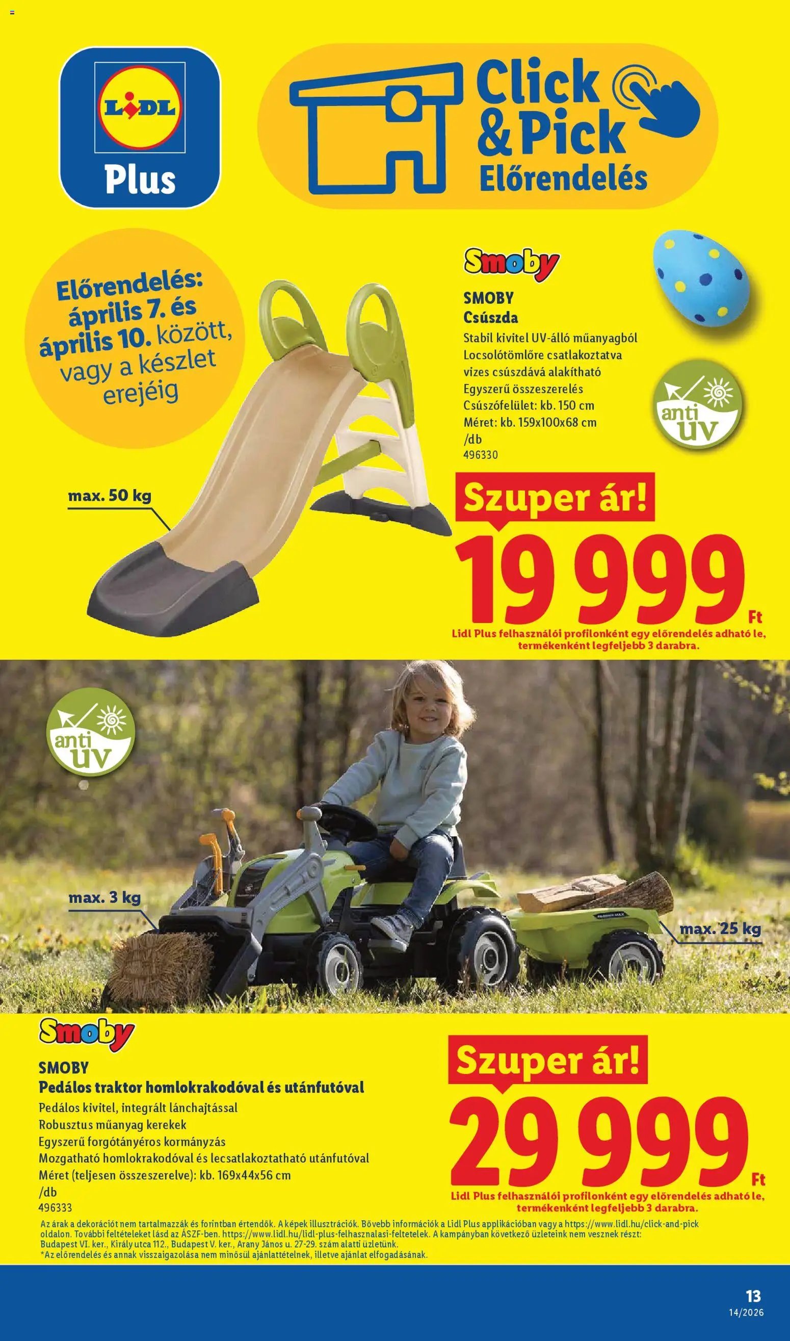 Lidl újság 2026.04.01. Lidl Nonfood kínálatunk (2026-04-01 - 2026-04-08)