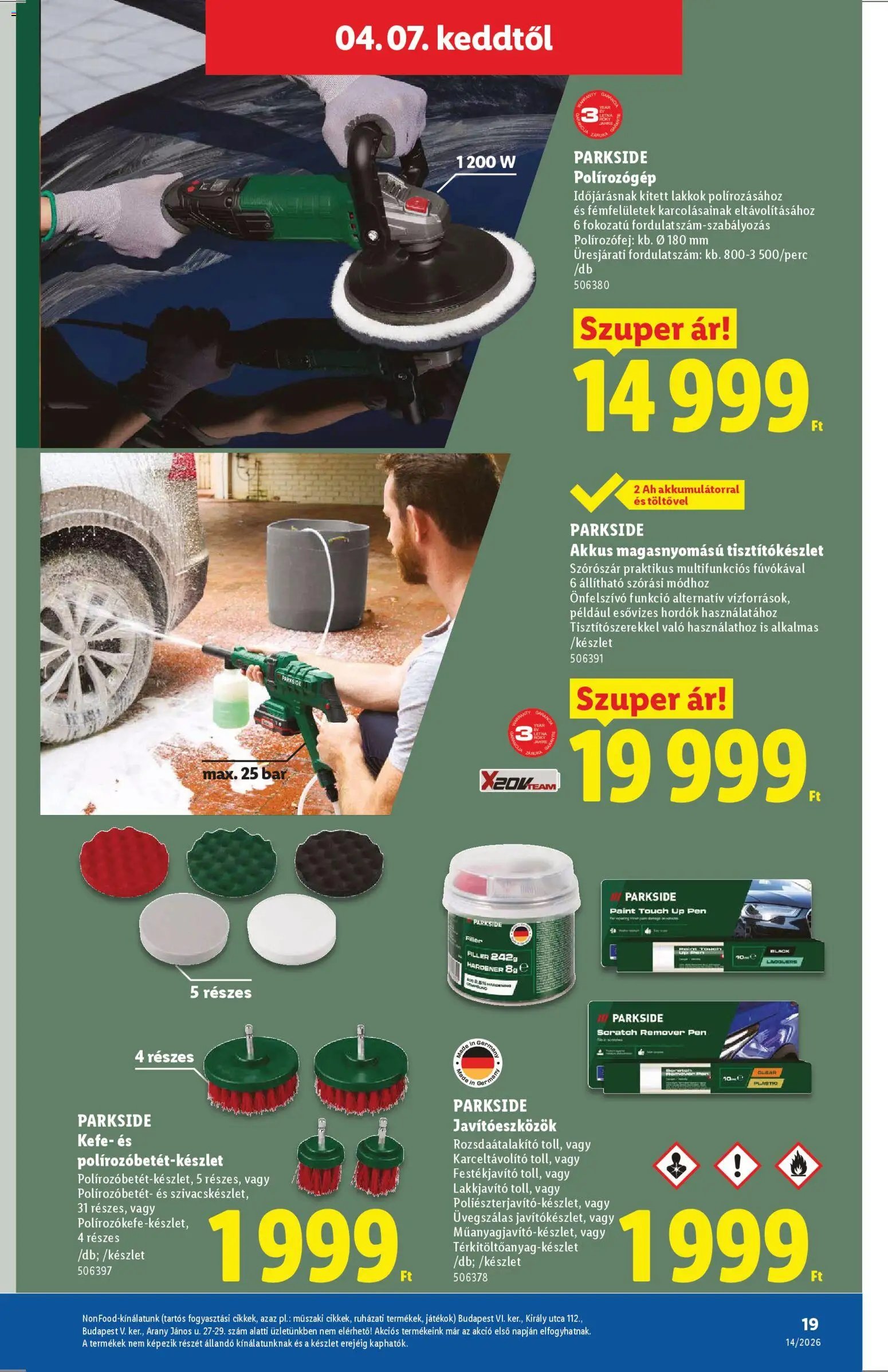 Lidl újság 2026.04.01. Lidl Nonfood kínálatunk (2026-04-01 - 2026-04-08)