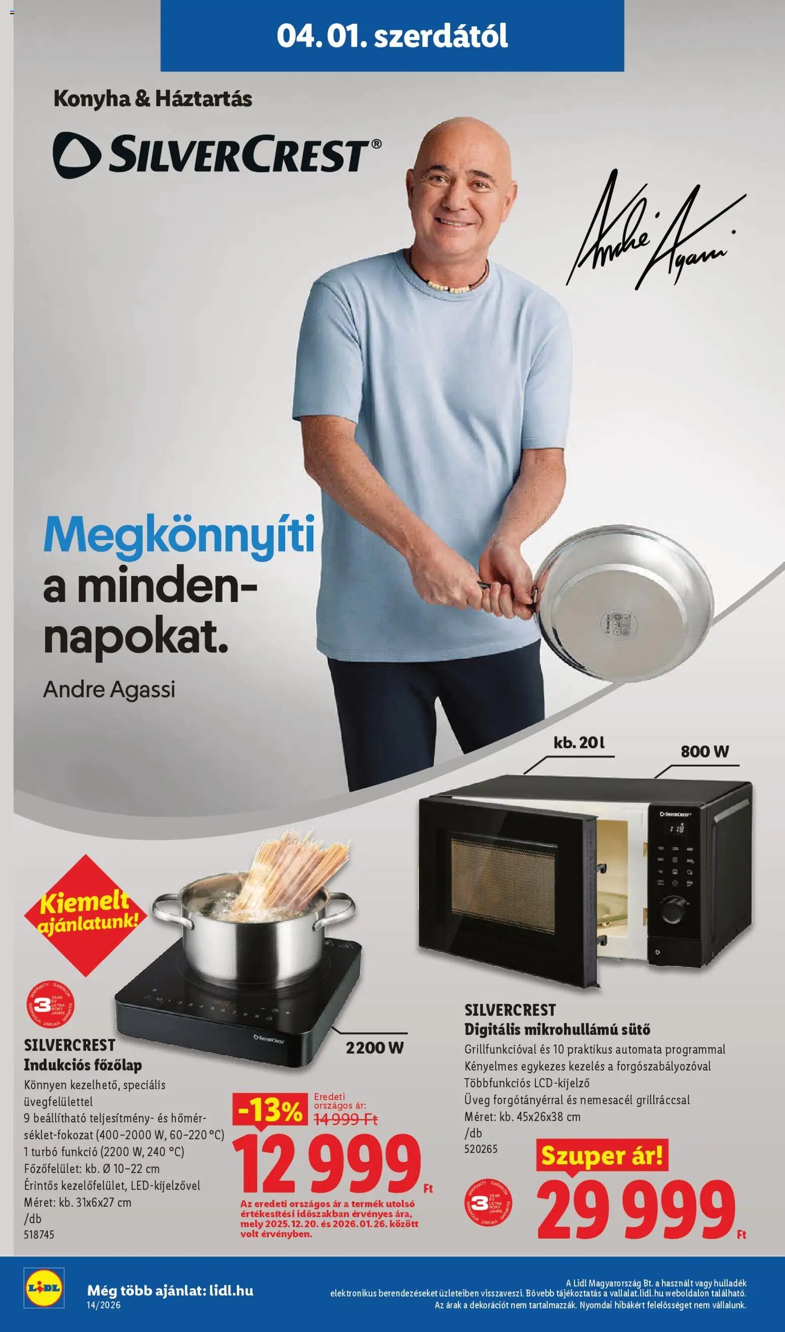Lidl újság 2026.04.01. Lidl Nonfood kínálatunk (2026-04-01 - 2026-04-08)