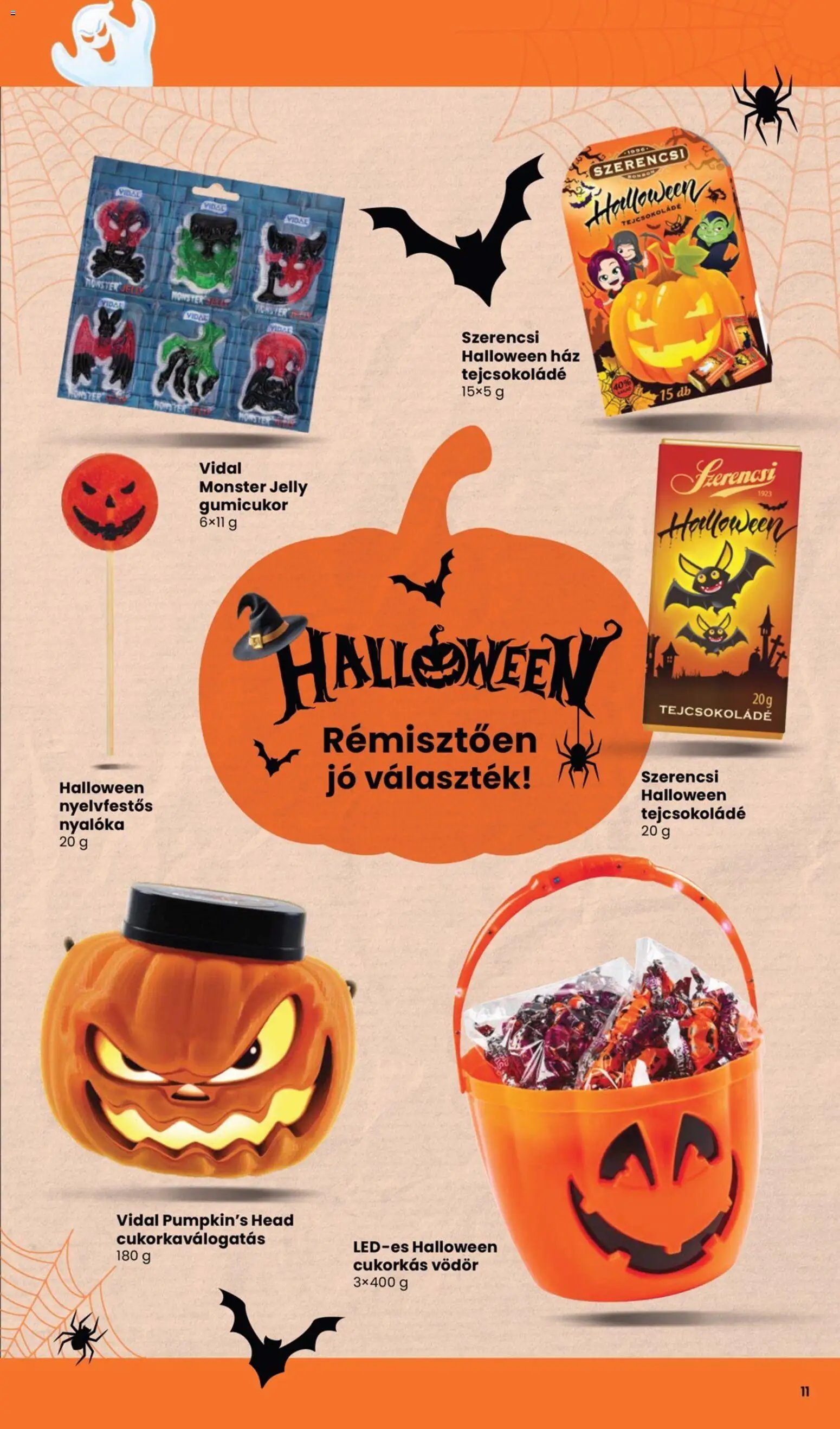 Spar újság 2026.10.01. Spar Halloween katalógus