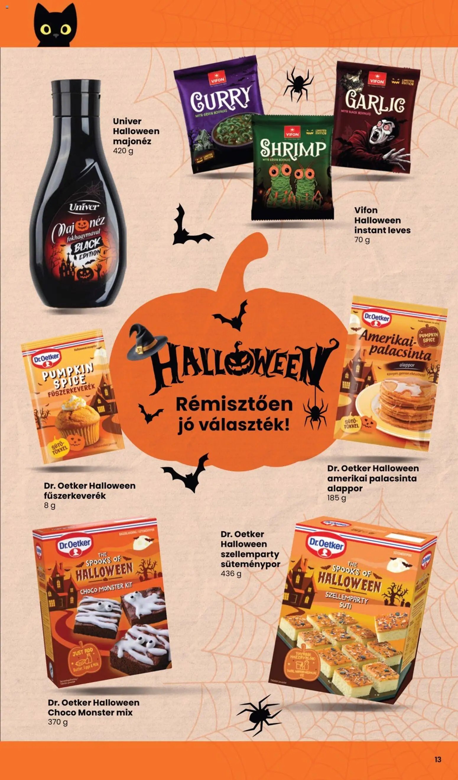 Spar újság 2026.10.01. Spar Halloween katalógus