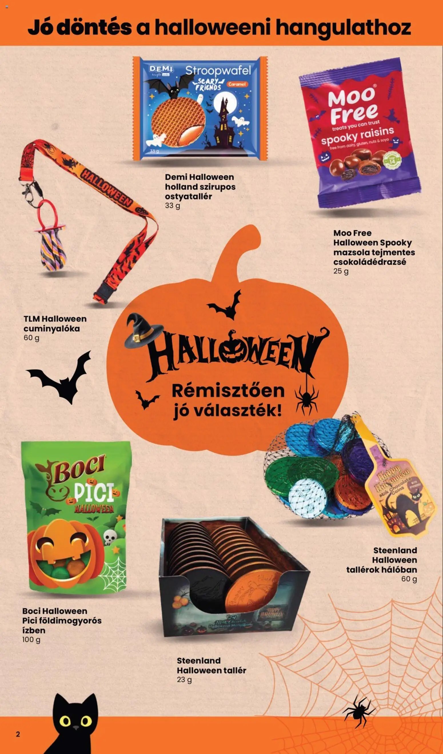 Spar újság 2026.10.01. Spar Halloween katalógus