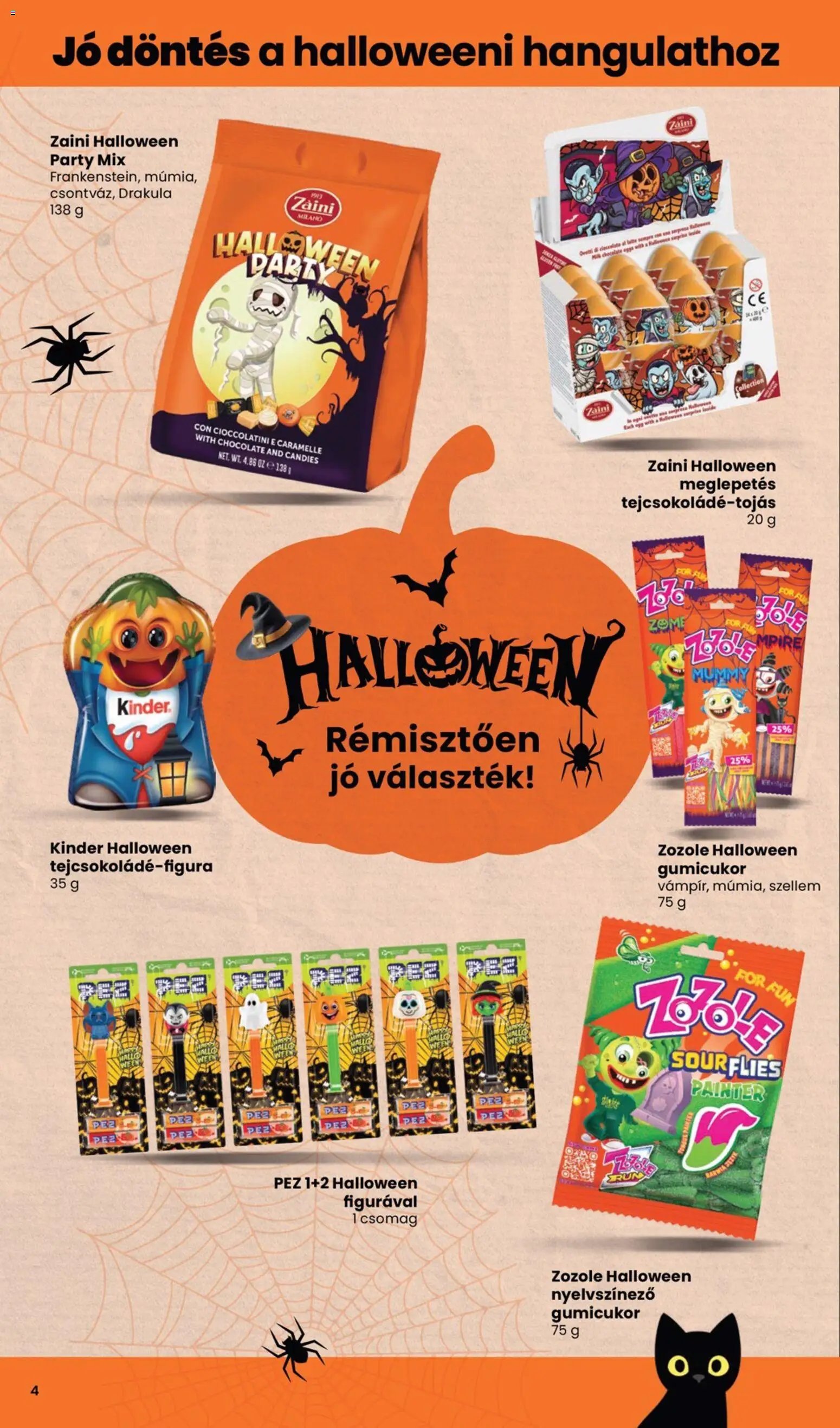 Spar újság 2026.10.01. Spar Halloween katalógus