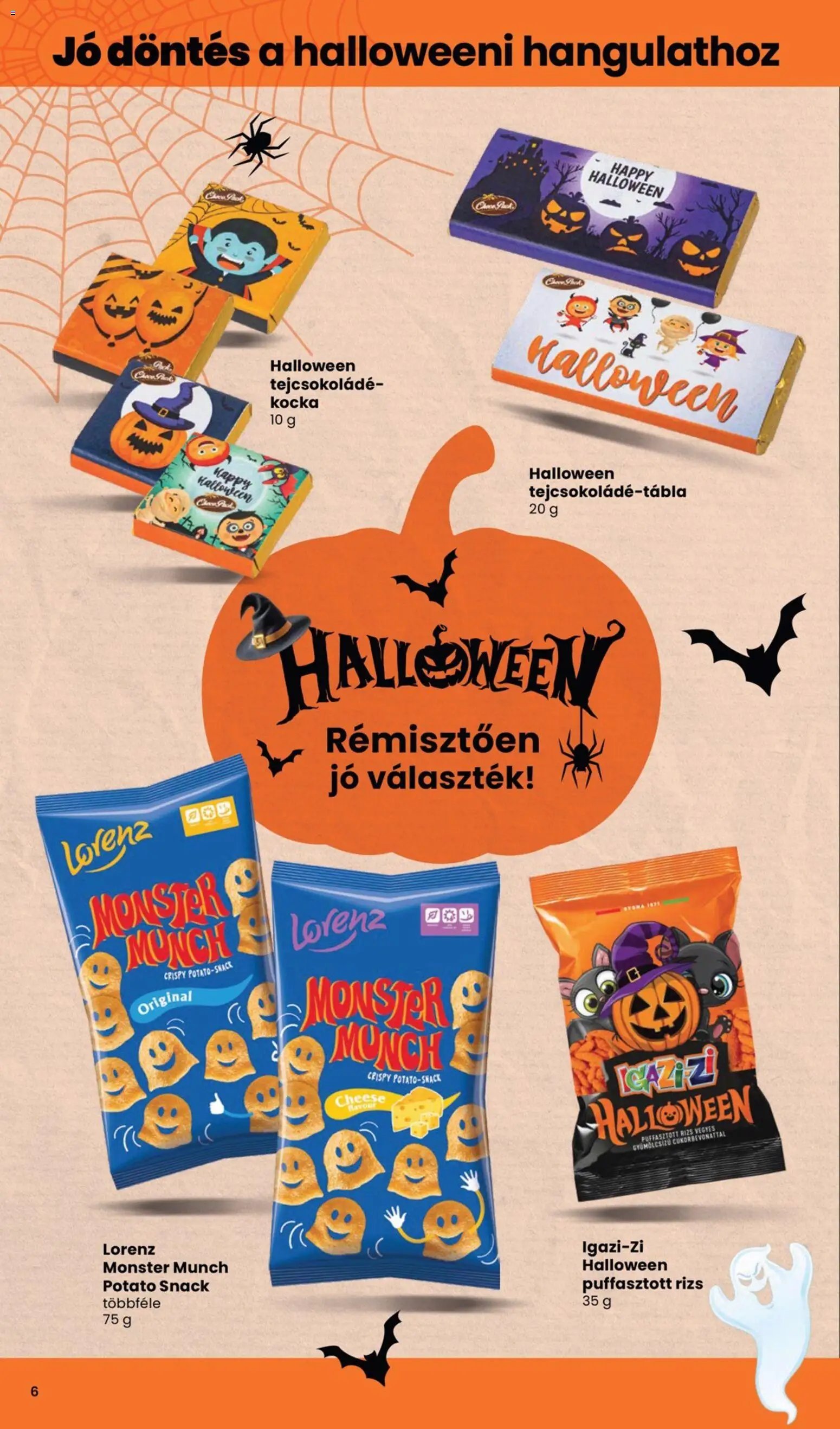 Spar újság 2026.10.01. Spar Halloween katalógus