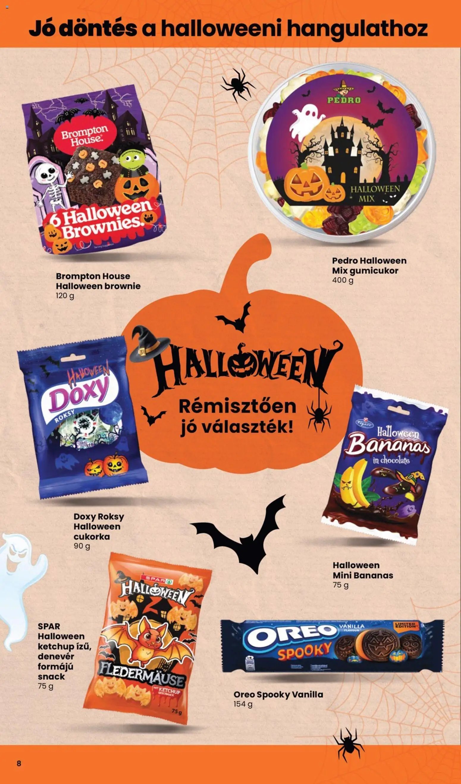 Spar újság 2026.10.01. Spar Halloween katalógus