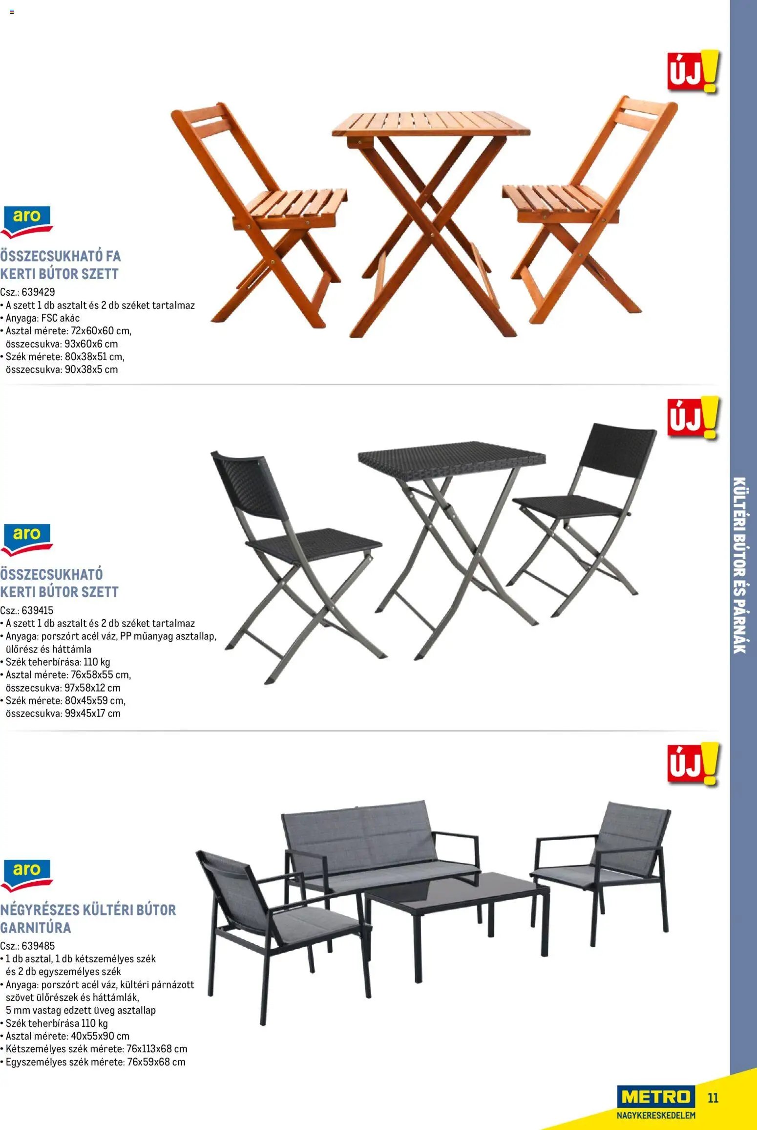 Metro újság 2026.02.16. Metro Szezonális bútorok és kiegészítők (2026-02-16)