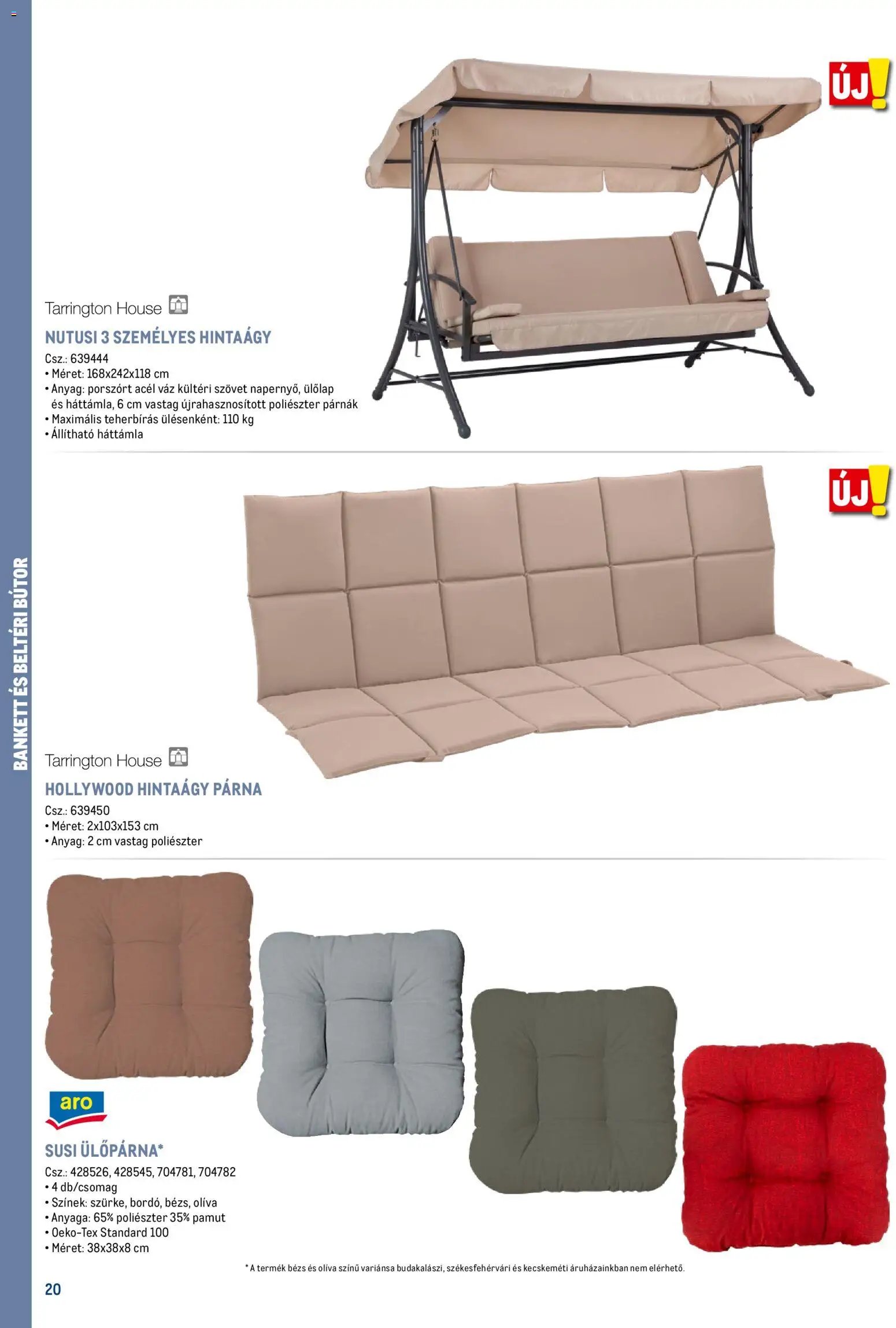 Metro újság 2026.02.16. Metro Szezonális bútorok és kiegészítők (2026-02-16)