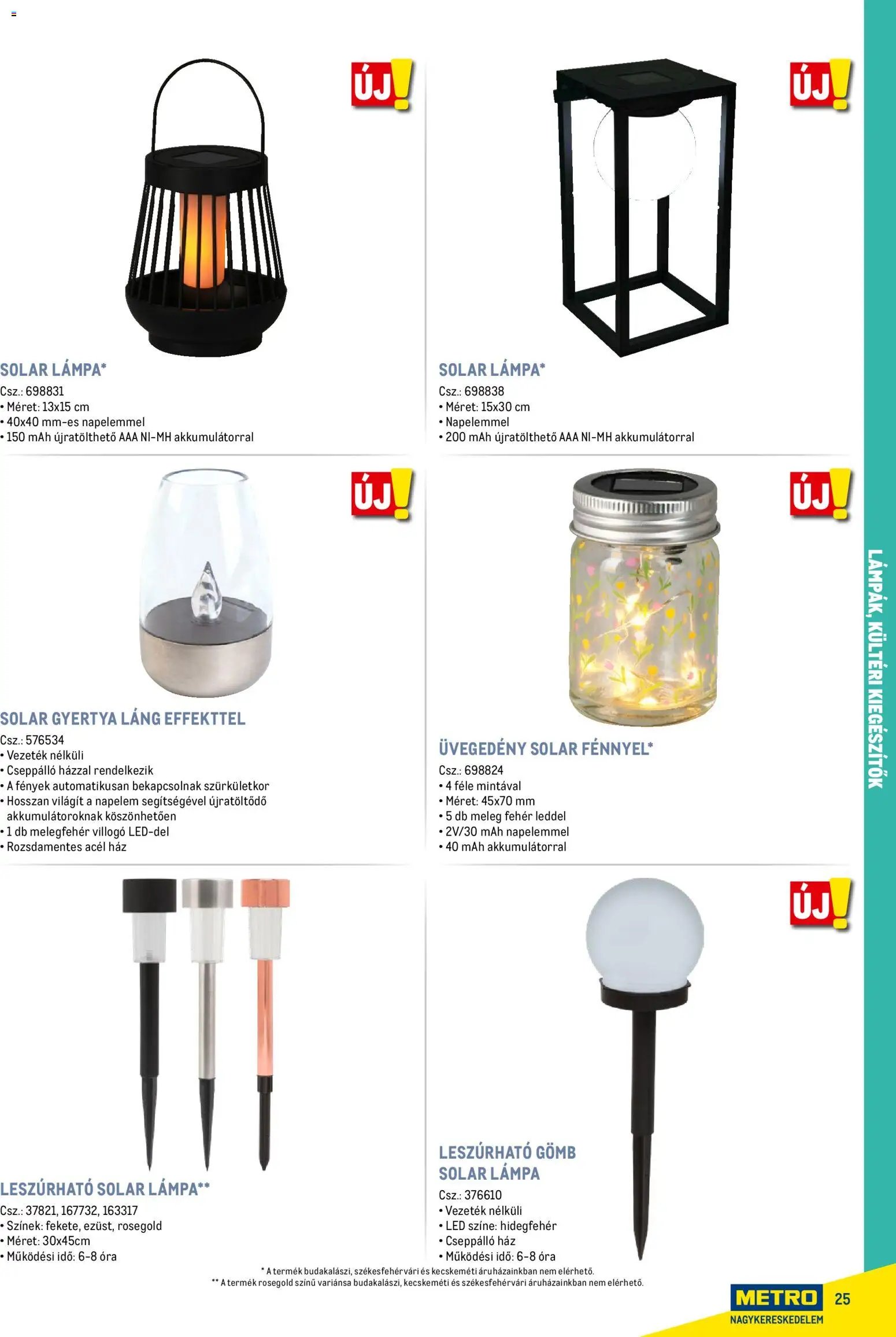 Metro újság 2026.02.16. Metro Szezonális bútorok és kiegészítők (2026-02-16)