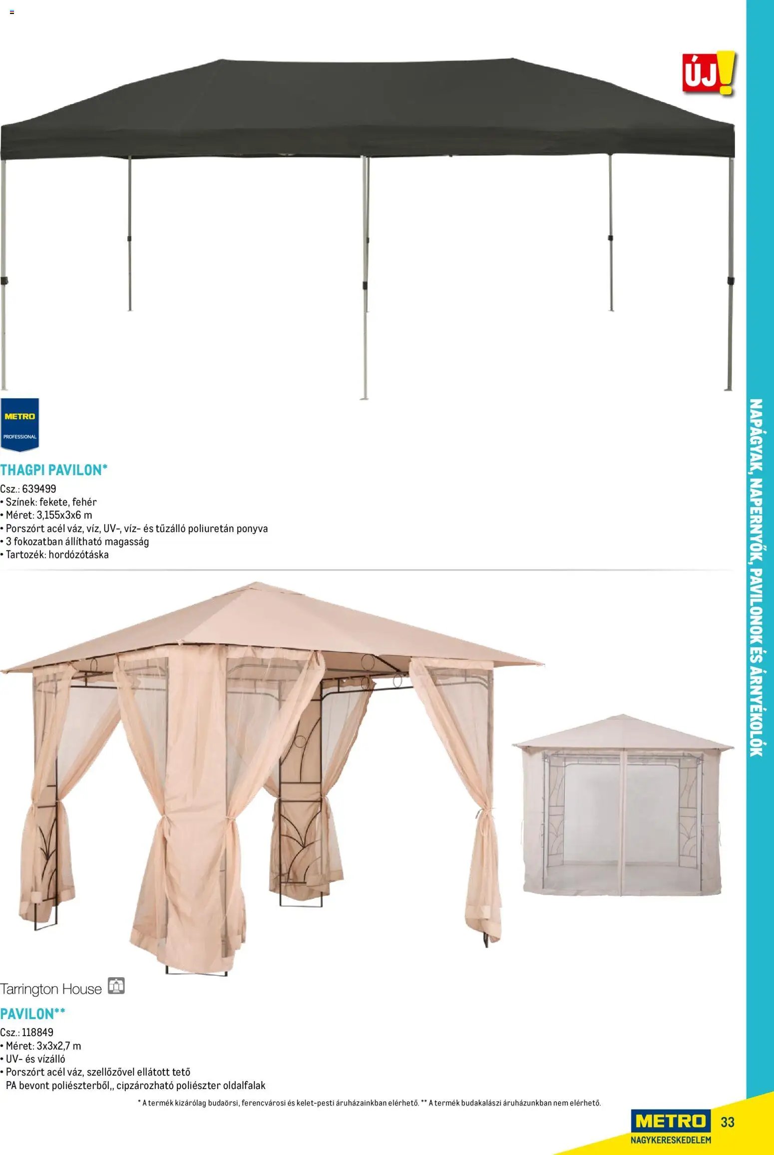 Metro újság 2026.02.16. Metro Szezonális bútorok és kiegészítők (2026-02-16)