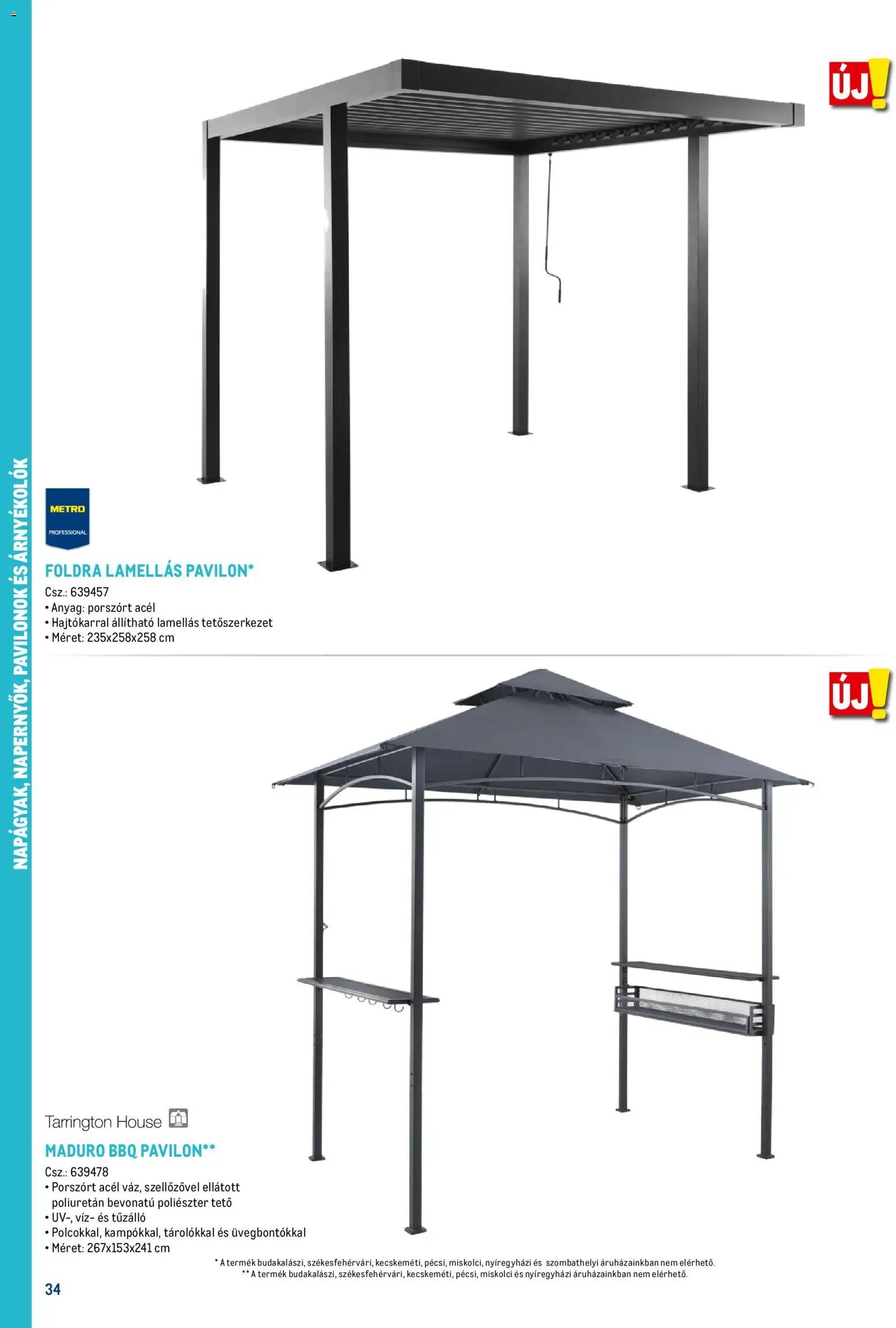 Metro újság 2026.02.16. Metro Szezonális bútorok és kiegészítők (2026-02-16)