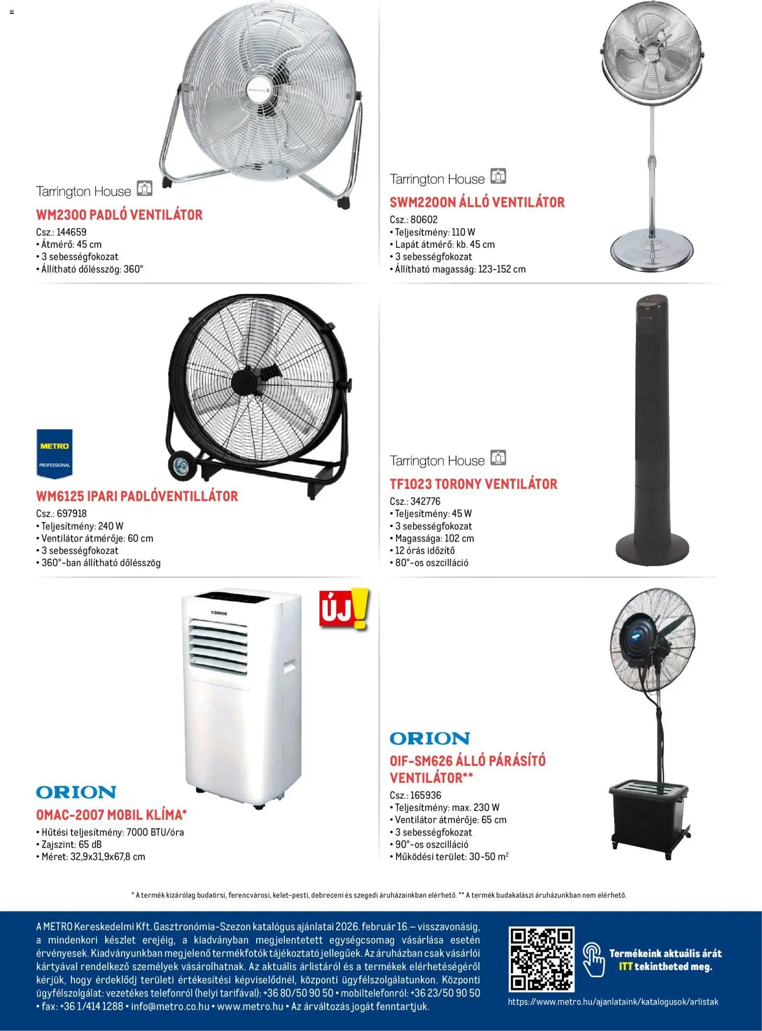 Metro újság 2026.02.16. Metro Szezonális bútorok és kiegészítők (2026-02-16)