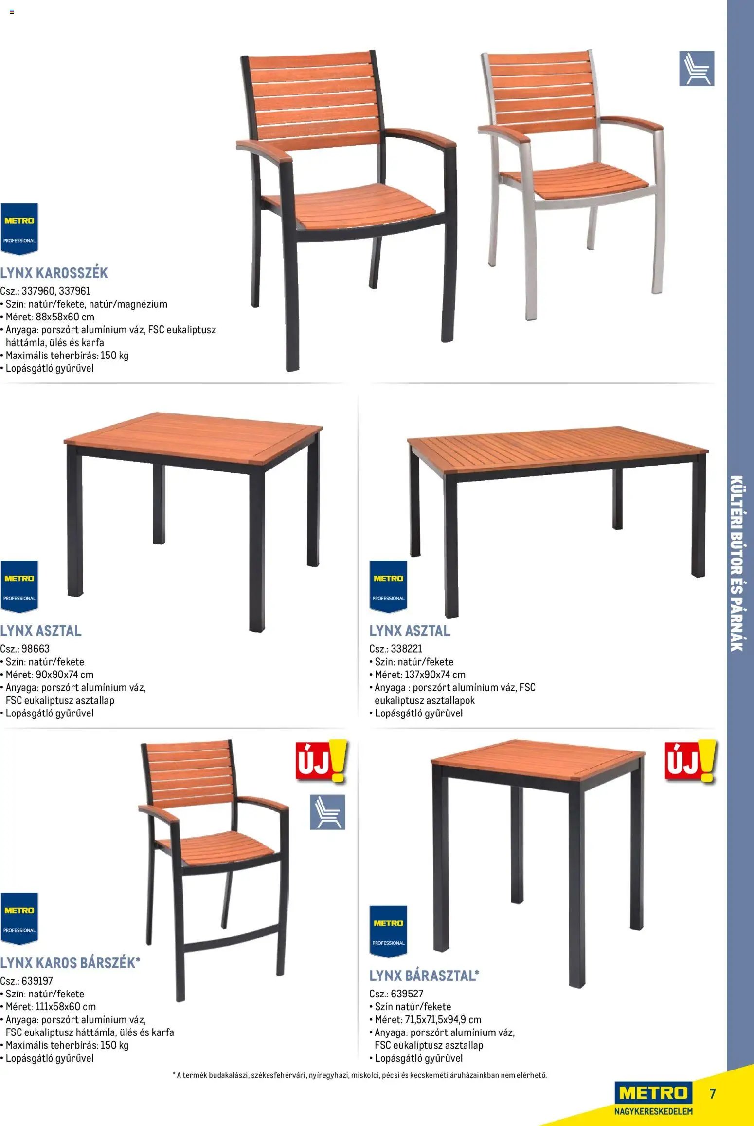 Metro újság 2026.02.16. Metro Szezonális bútorok és kiegészítők (2026-02-16)