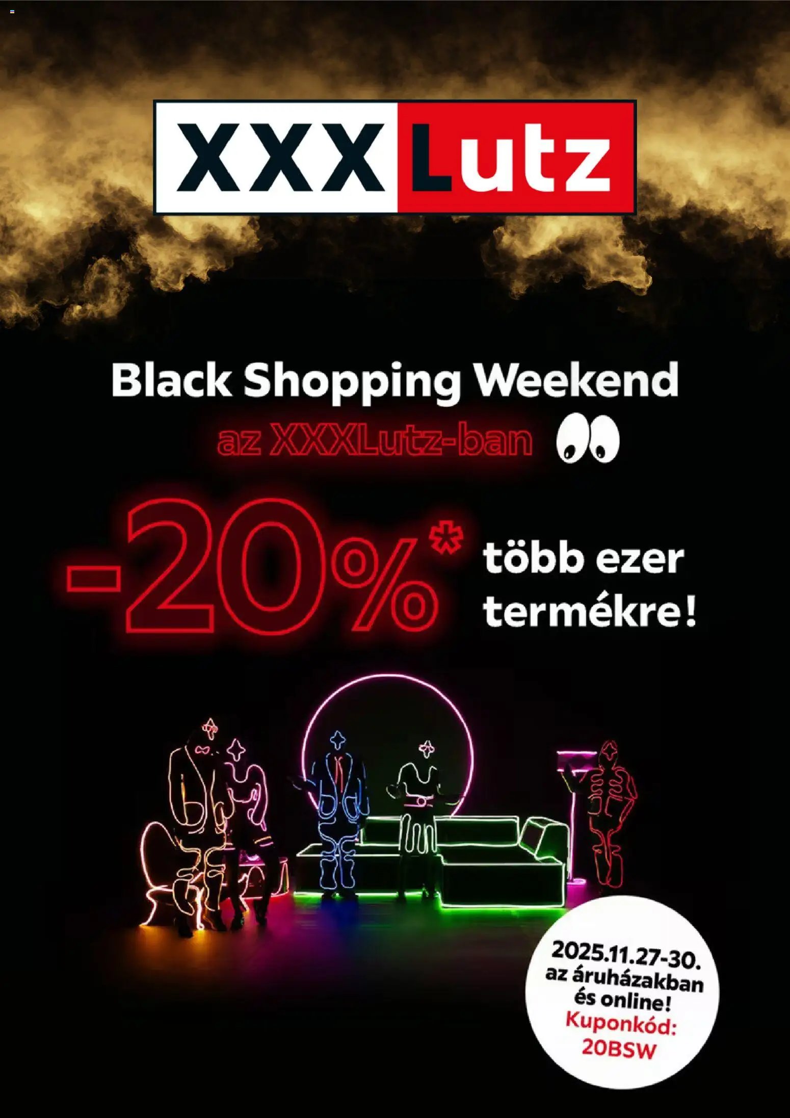XXXLutz újság 2025.11.27. Black Friday (2025-11-27 - 2025-11-30)