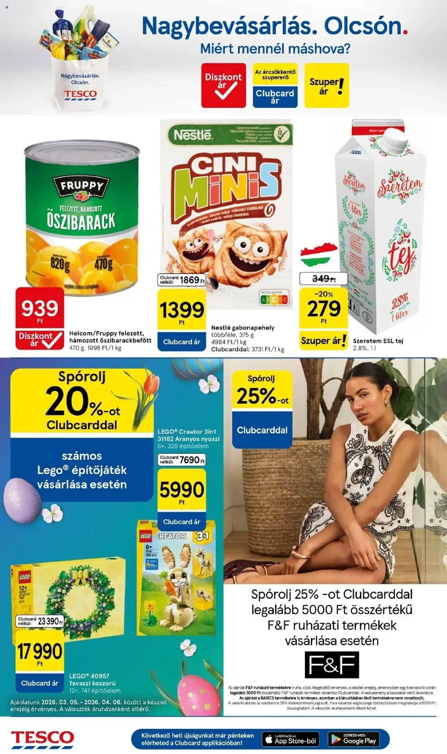 Tesco újság 2026.03.26. Tesco akciós újság (2026-03-26 - 2026-04-01)