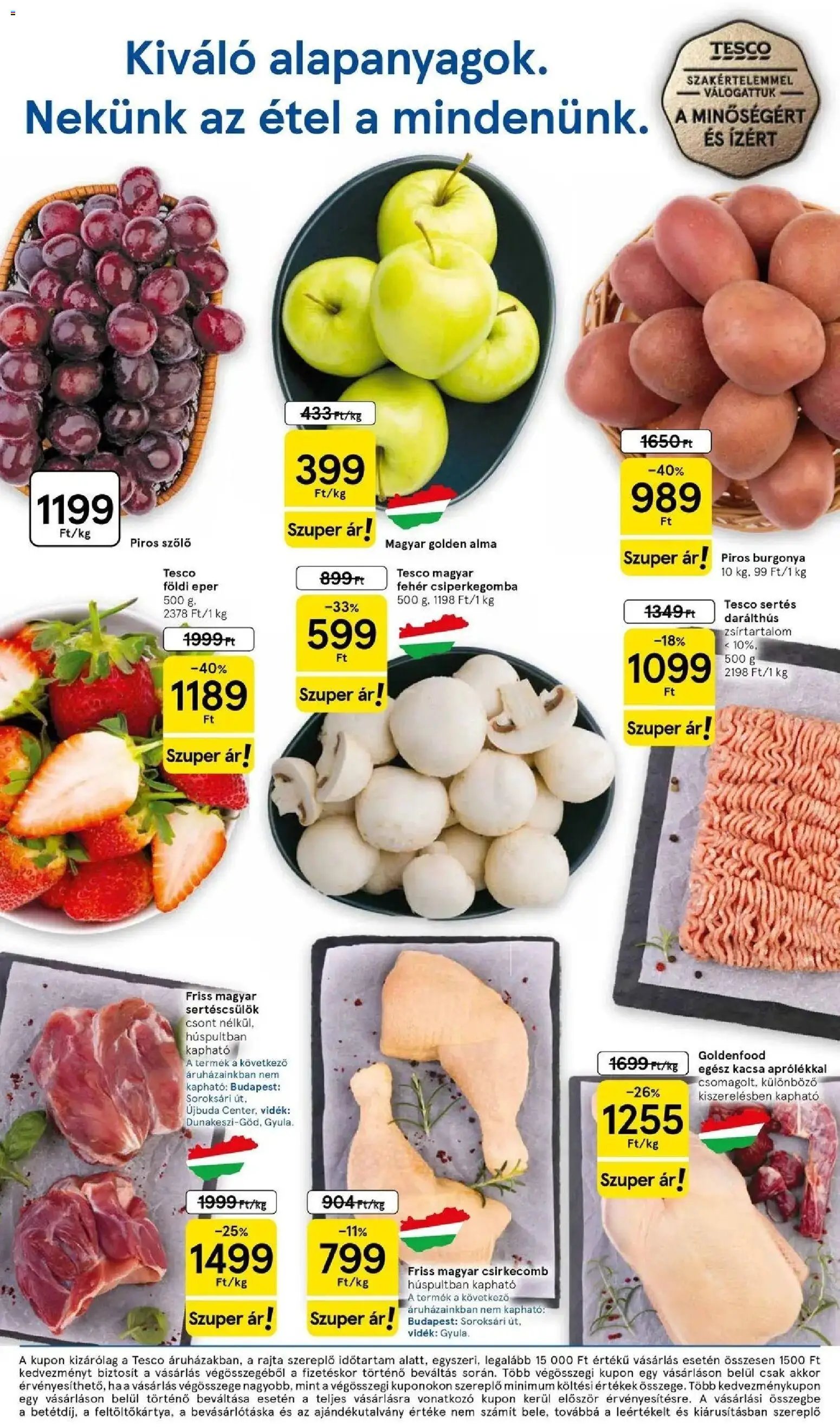 Tesco újság 2026.03.26. Tesco akciós újság (2026-03-26 - 2026-04-01)