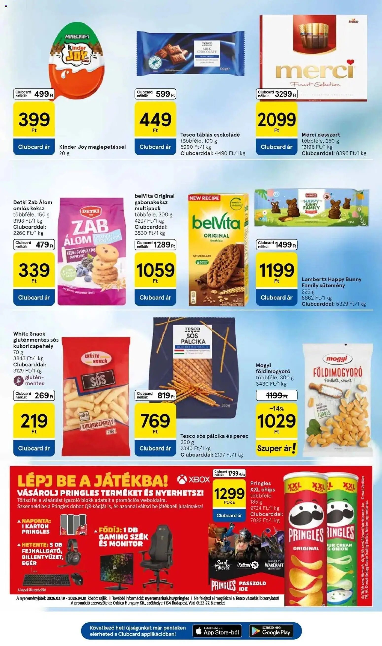 Tesco újság 2026.03.26. Tesco akciós újság (2026-03-26 - 2026-04-01)