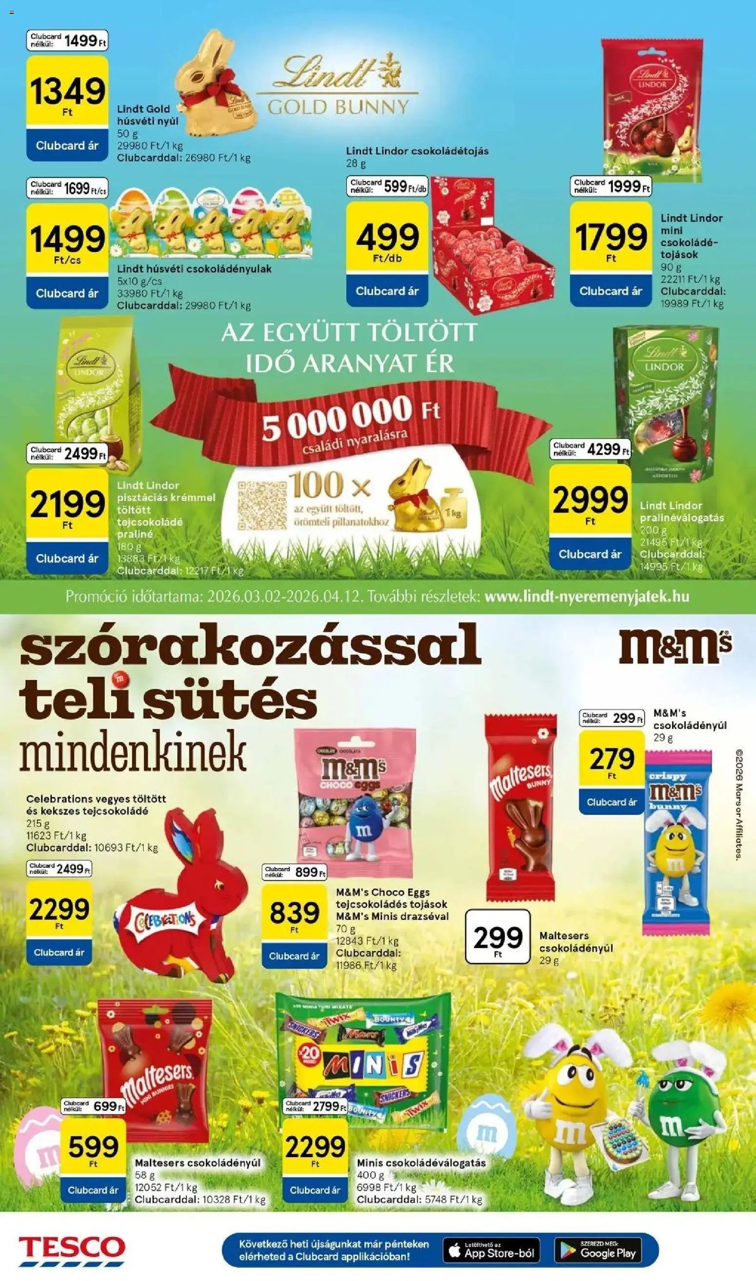 Tesco újság 2026.03.26. Tesco akciós újság (2026-03-26 - 2026-04-01)