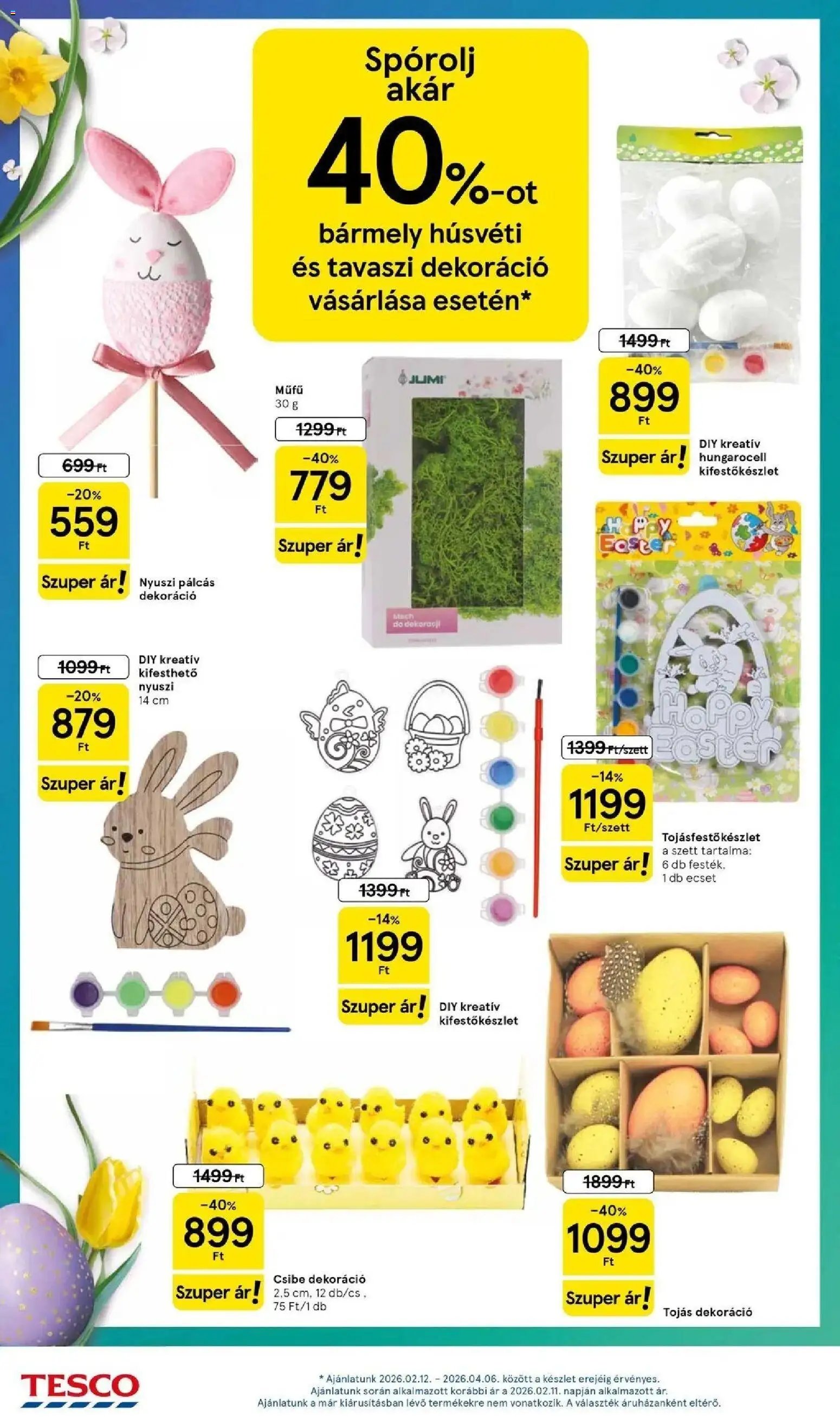 Tesco újság 2026.03.26. Tesco akciós újság (2026-03-26 - 2026-04-01)