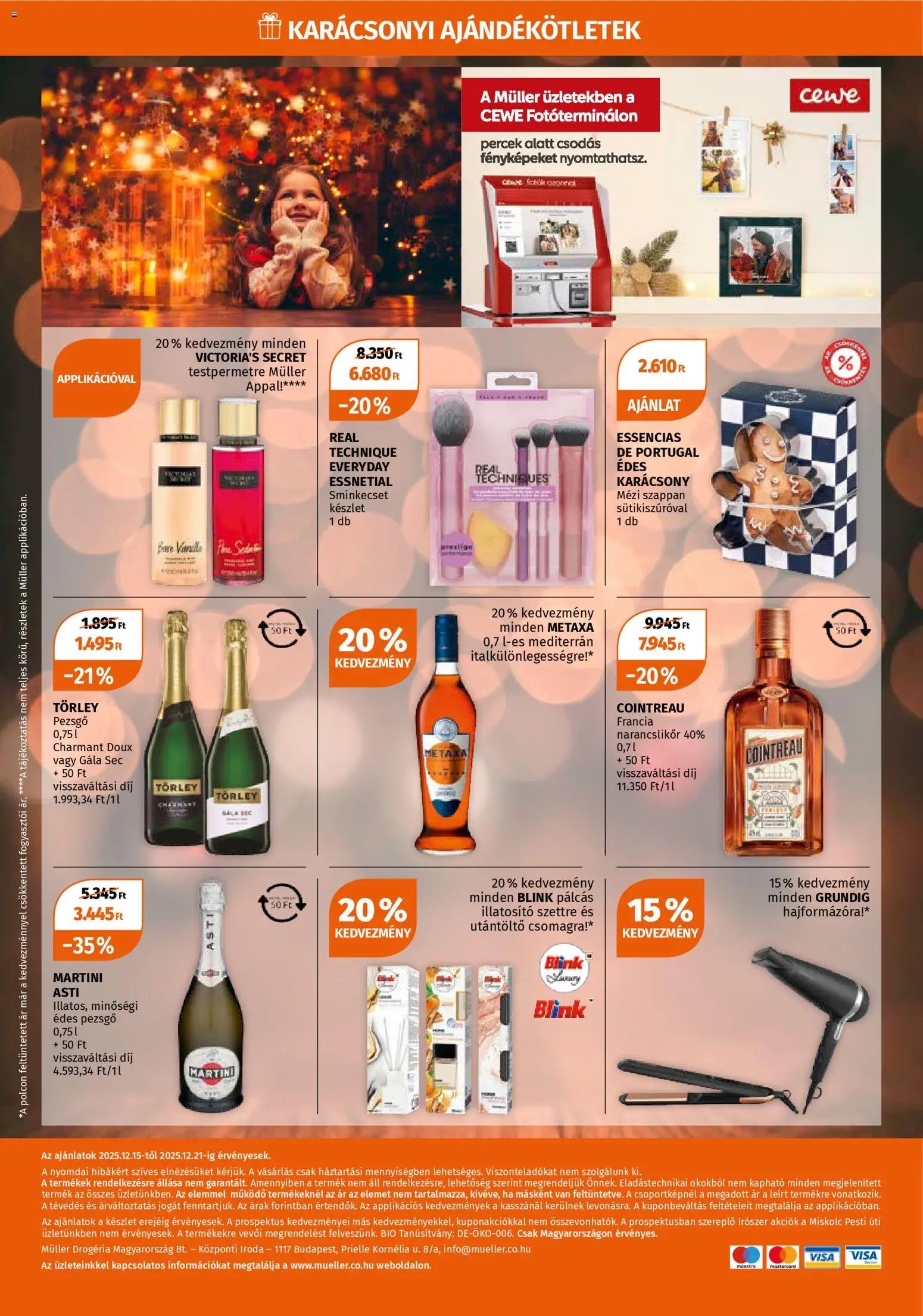 Müller újság 2025.12.15. Akciós újság Müller (2025-12-15 - 2025-12-21)